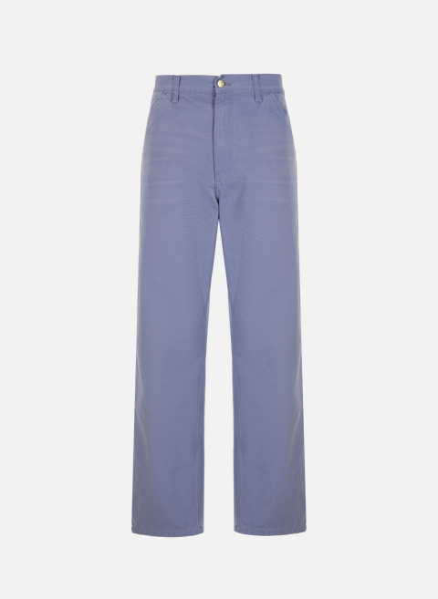 Pantalon droit en coton  BleuCARHARTT WIP 