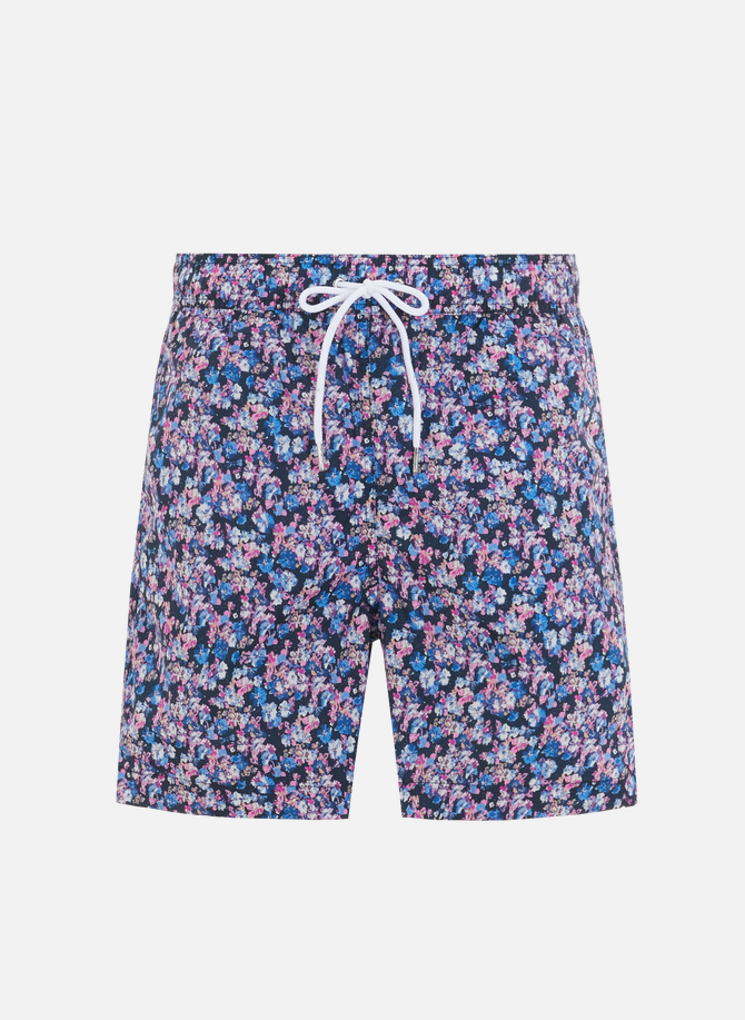 Flower-print swim shorts EDEN PARK
