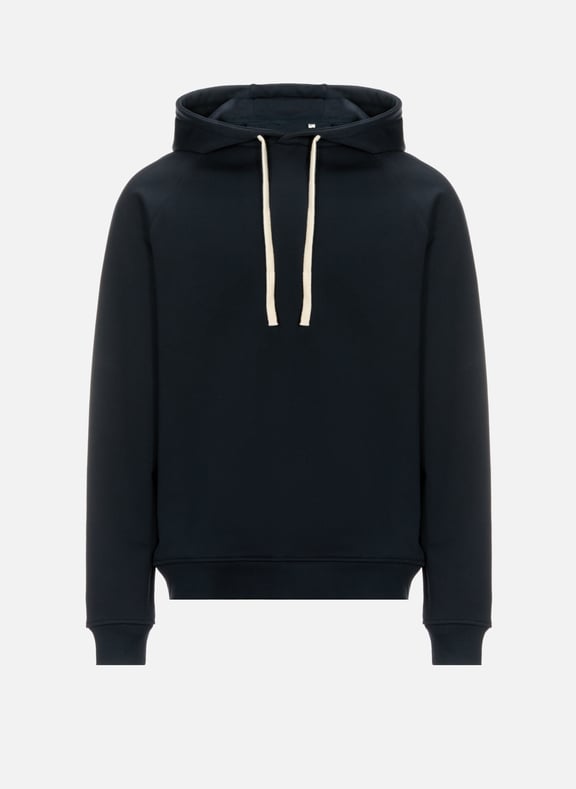 Cotton hoodie Blue by SAISON 1865 SAISON 1865 Cotton hoodie Blue