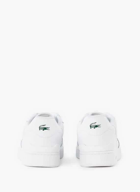 T Clip Basket Ballerine Femme Lacoste Baskets T-Clip En Cuir Blanc