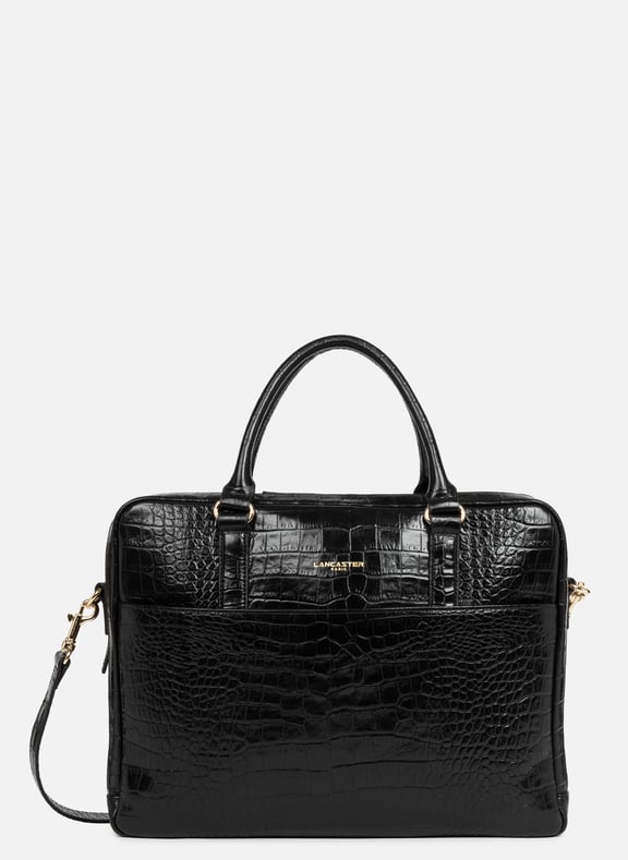 Porte documents - mademoiselle business Noir by LANCASTER LANCASTER Porte documents - mademoiselle business Noir