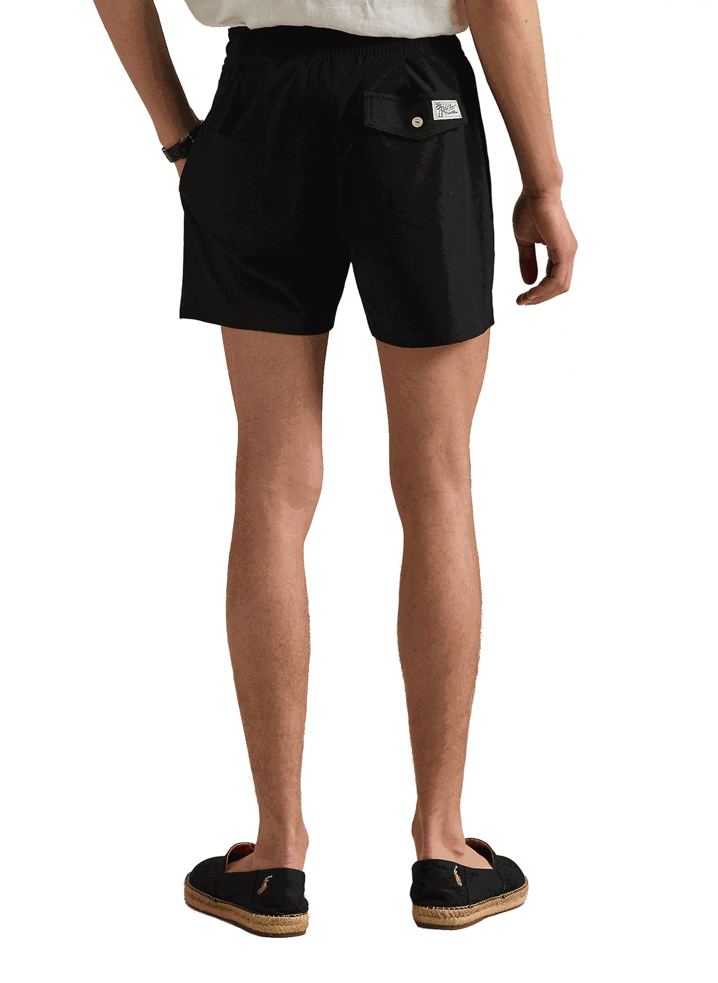 Short de bain uni POLO RALPH LAUREN Noir