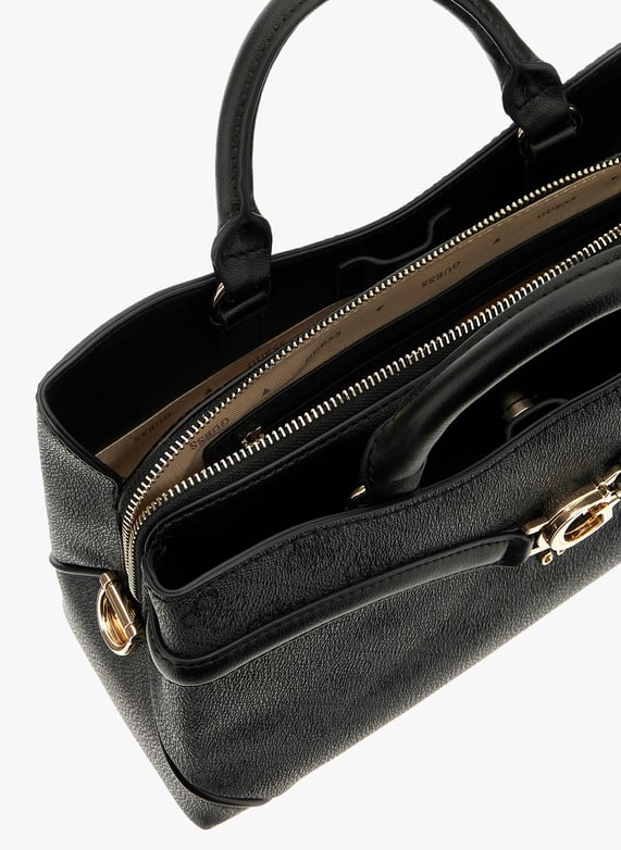 Sac à main logotypé à bandoulière amovible | Multicolore by GUESS Sac à main logotypé à bandoulière amovible Multicolore