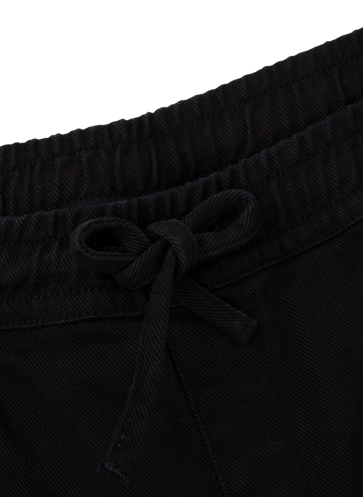 Pantalon droit en coton mélangé MAISON LABICHE Noir