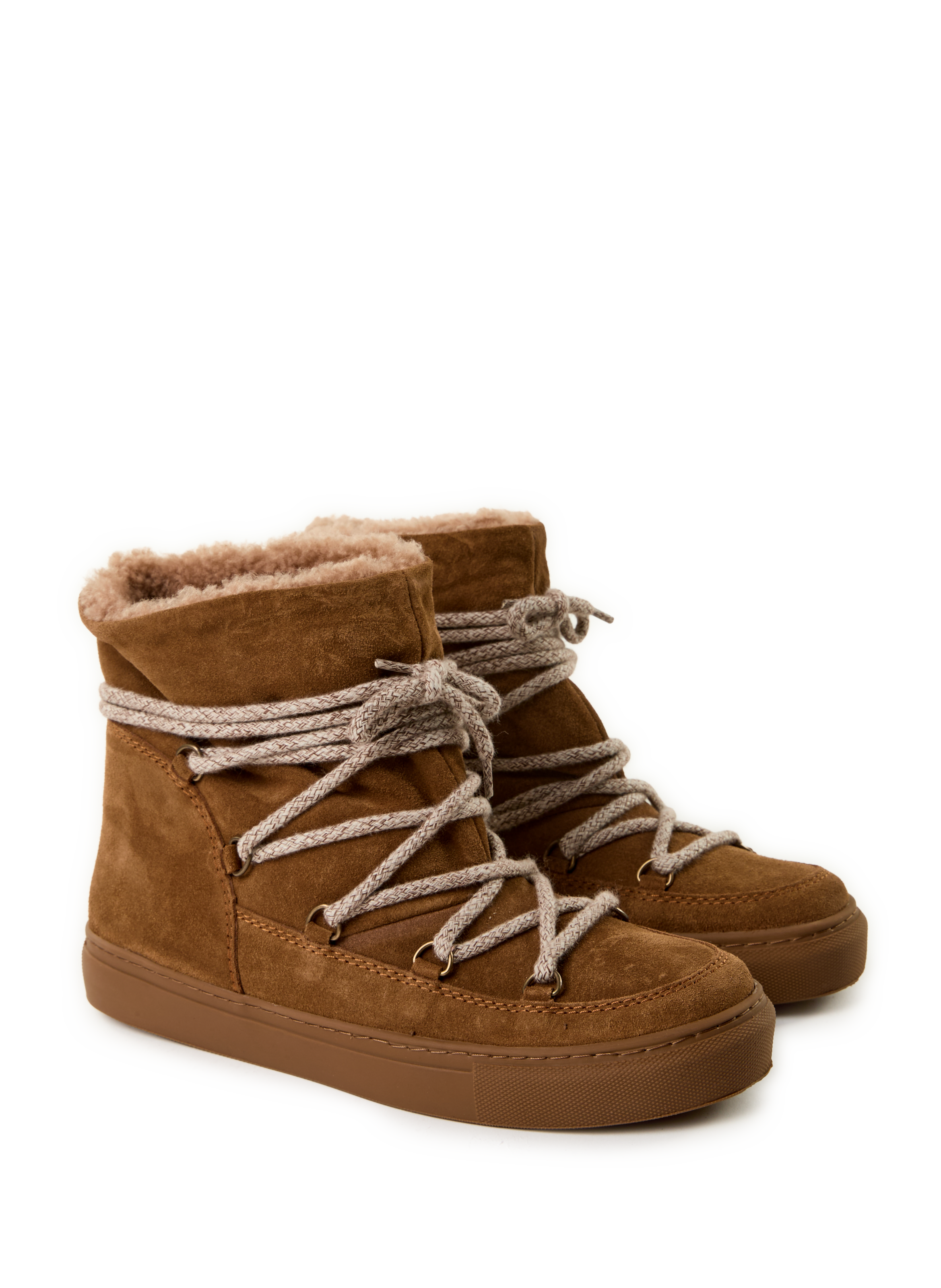 Baskets Erica en cuir MAISON TOUFET Marron