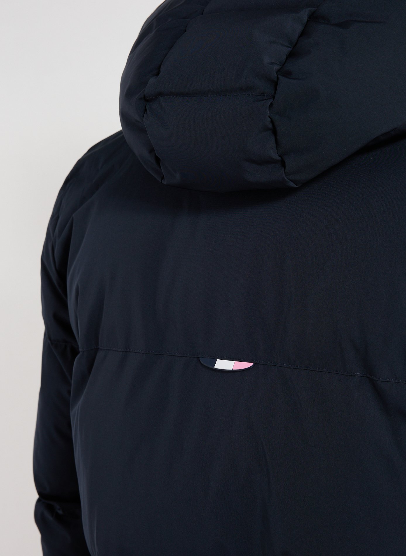 Quilted down jacket with logo EDEN PARK Blue