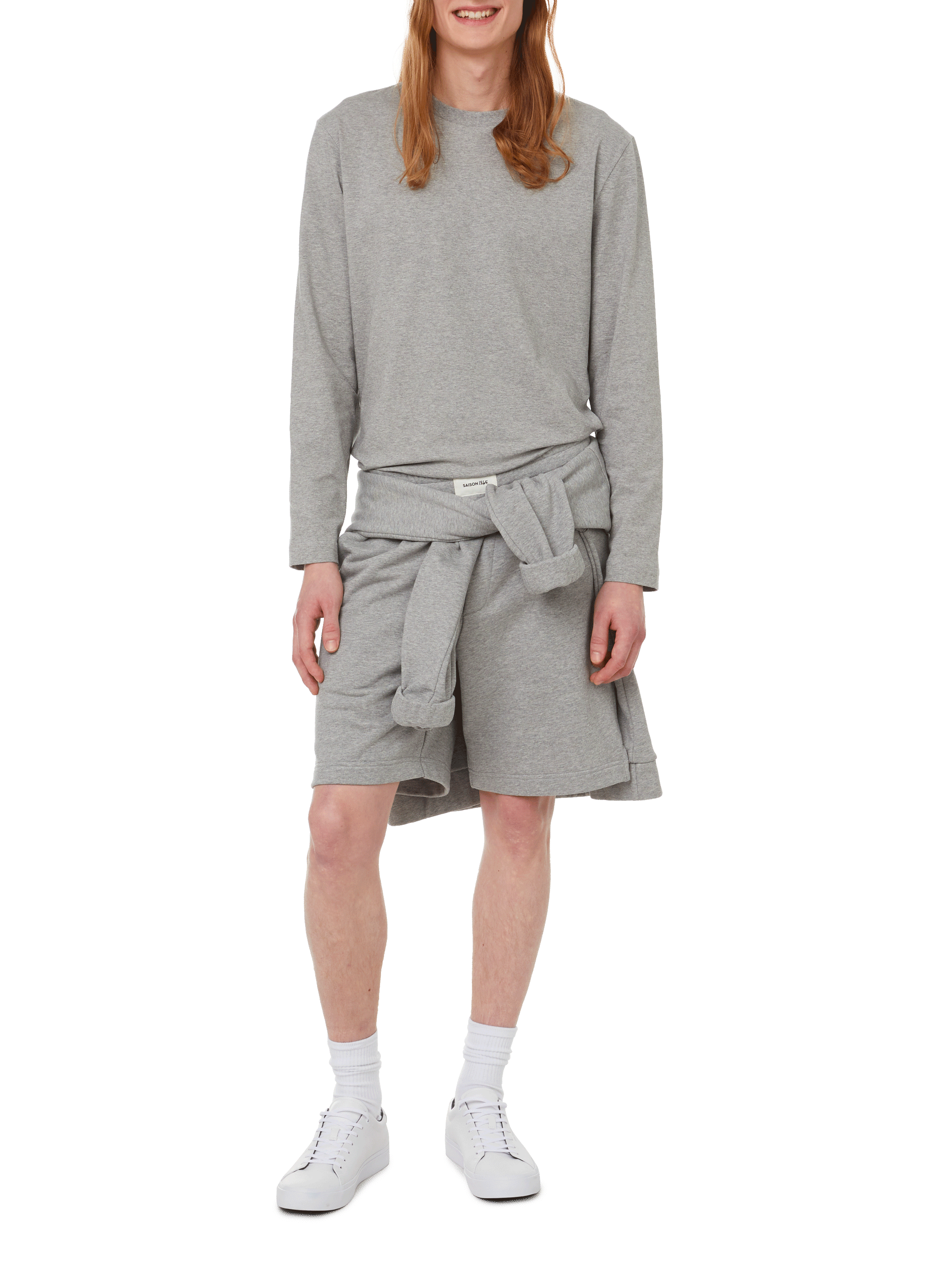 Long-sleeved T-shirt SAISON 1865 Grey