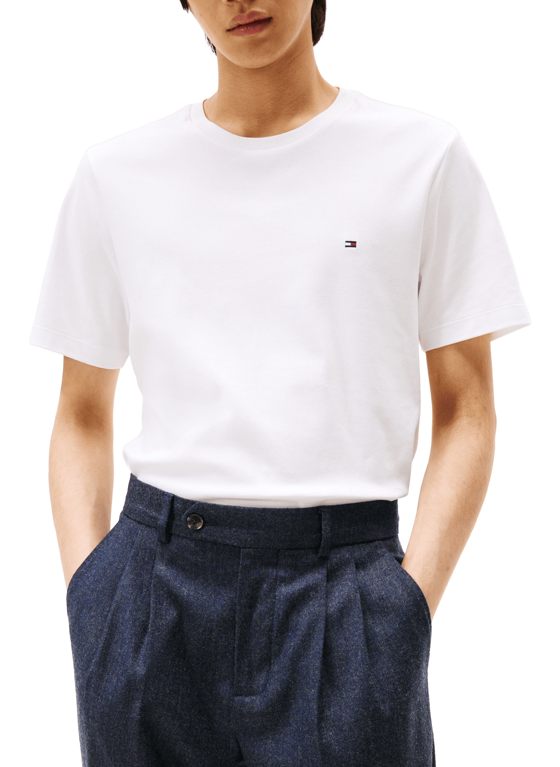 T-shirt en coton TOMMY HILFIGER Blanc