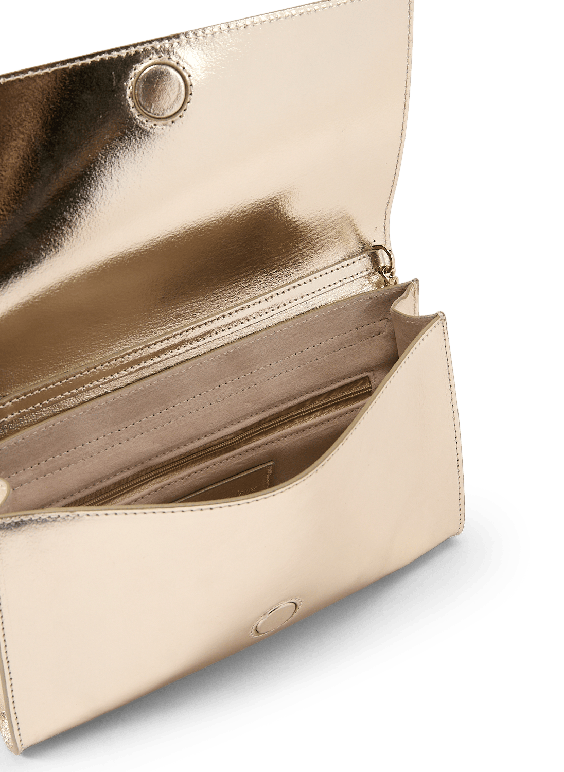 Pochette Hany avec chaîne en cuir SAISON 1865 Doré