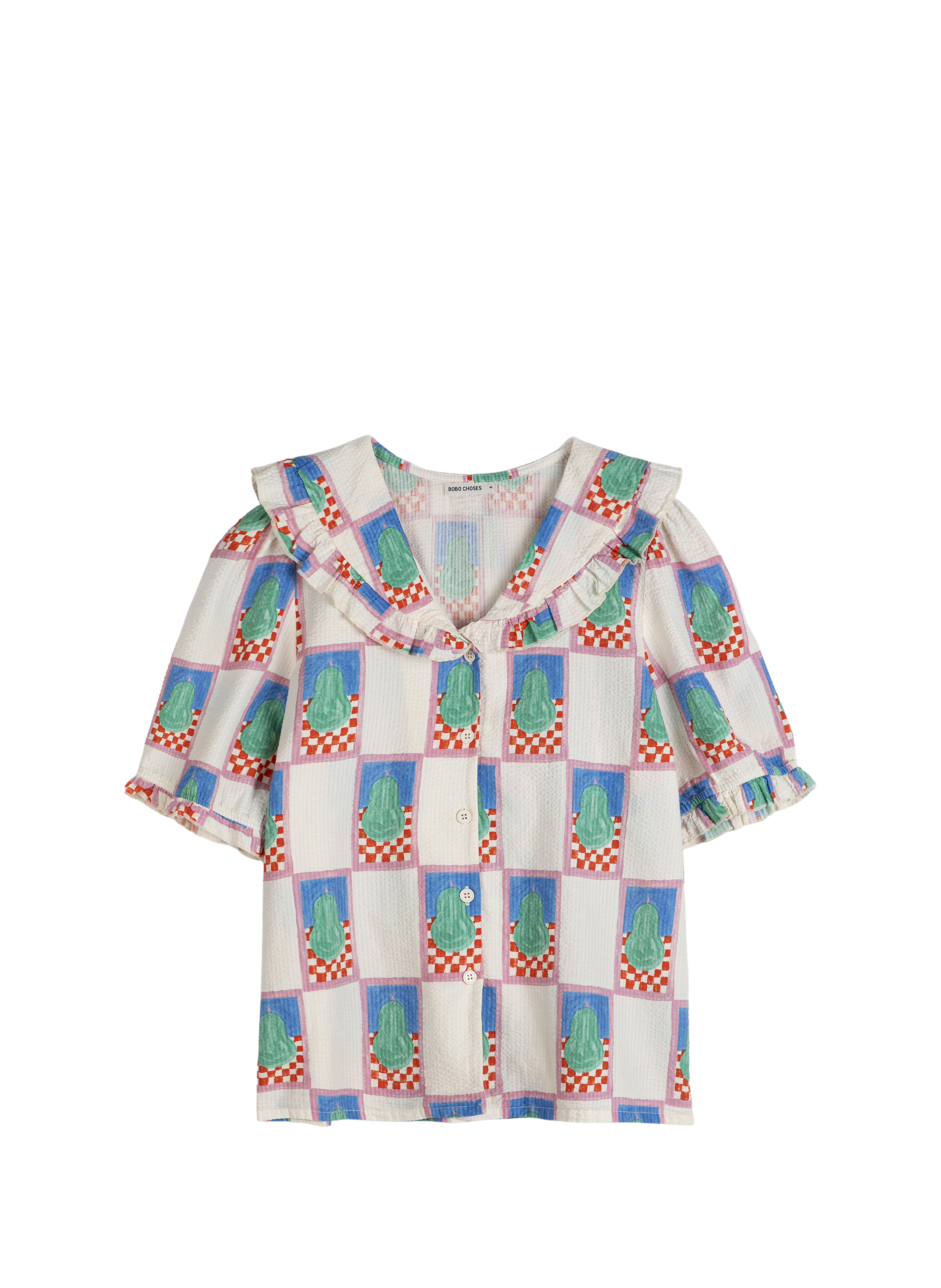 Chemise Simple Pear en coton BOBO CHOSES Beige