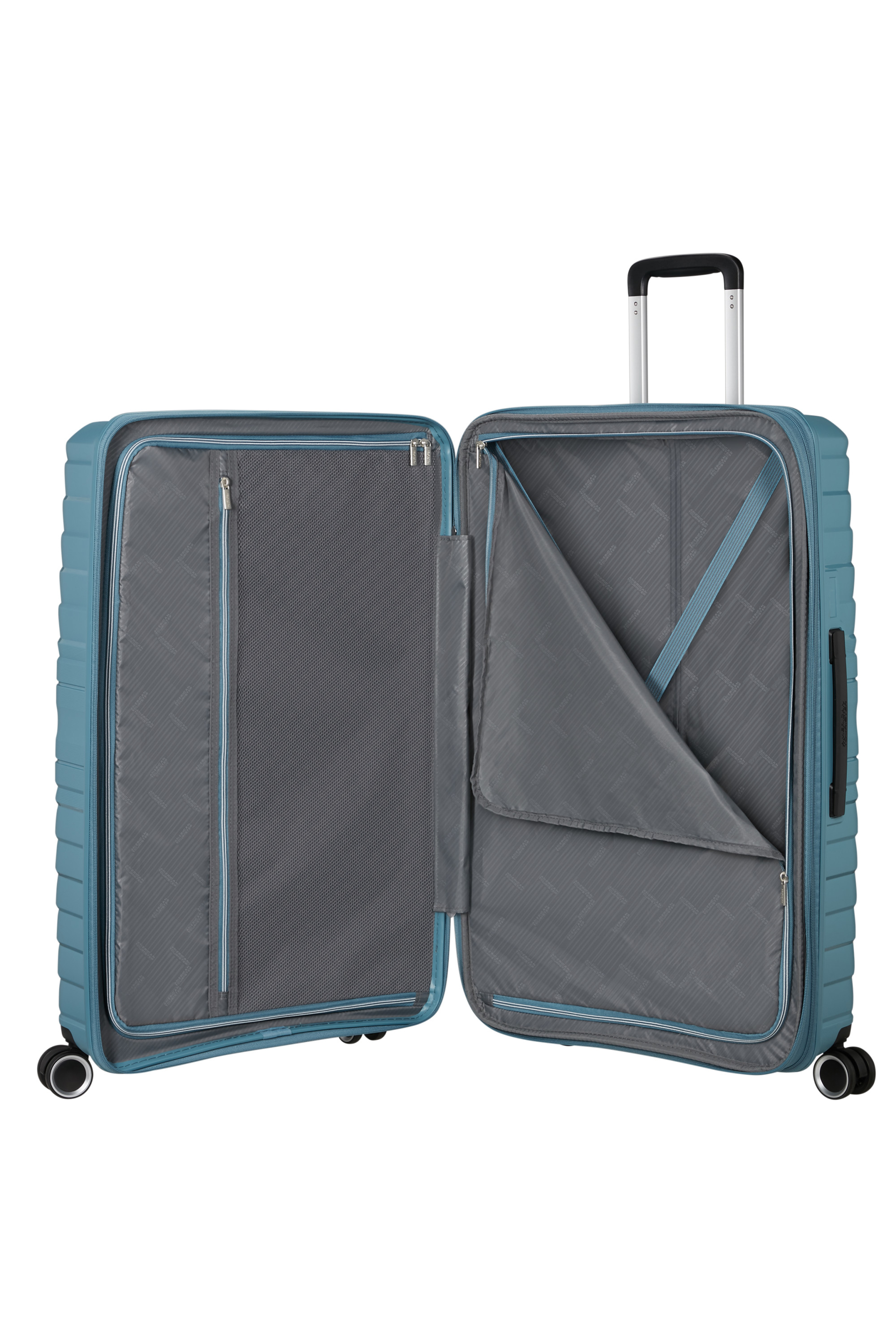 Flytwist valise 4 roues taille l AMERICAN TOURISTER Bleu