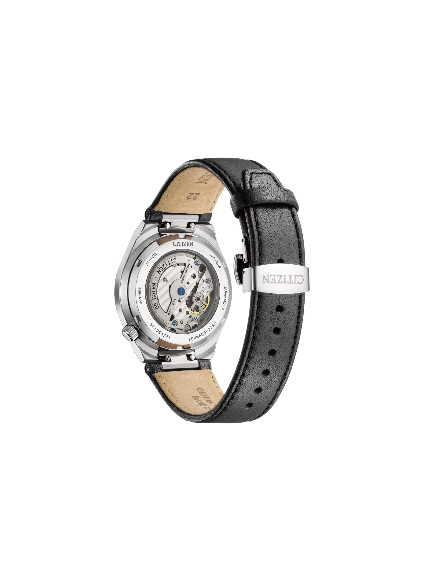 Montre automatique Tsuyosa en acier inoxydable CITIZEN Gris