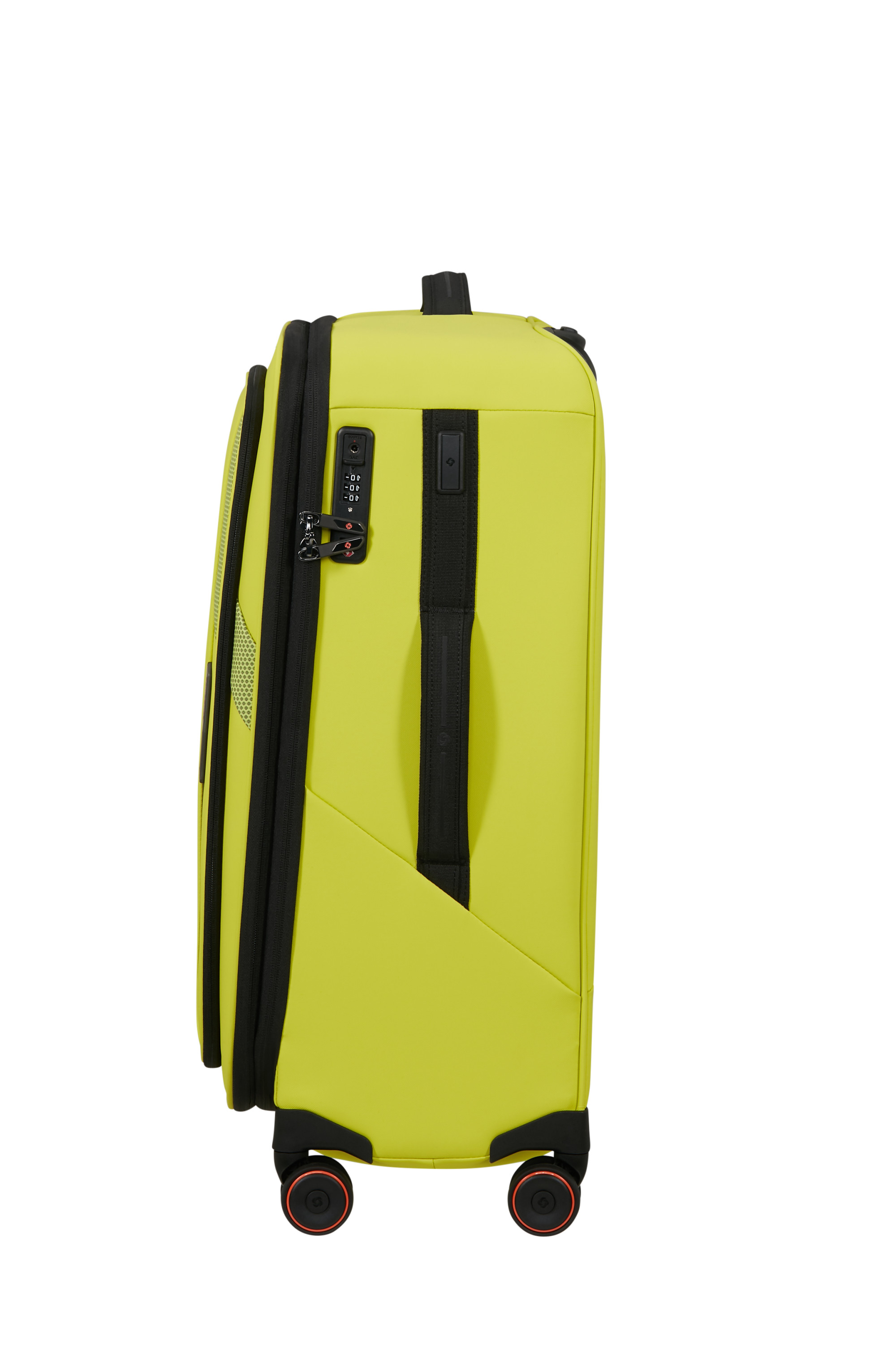 Glazed valise 4 roues taille m SAMSONITE Jaune