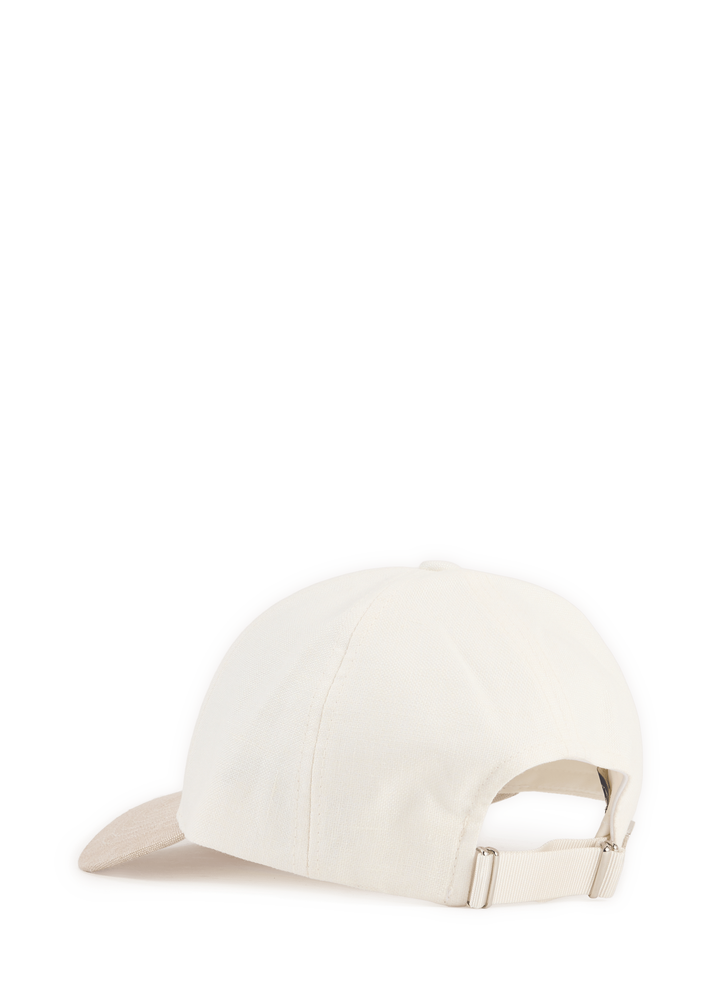 Linen baseball cap VARSITY Beige
