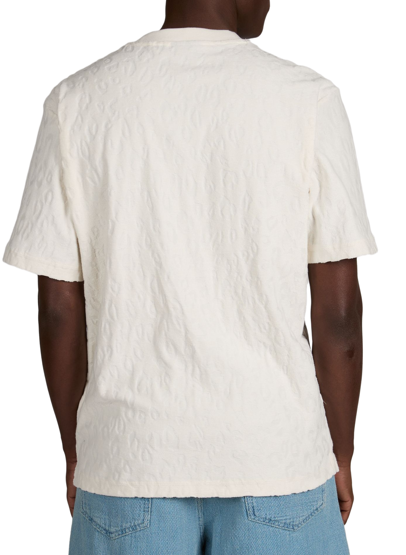 NAGUTEE cotton T-shirt HUGO BLUE Beige
