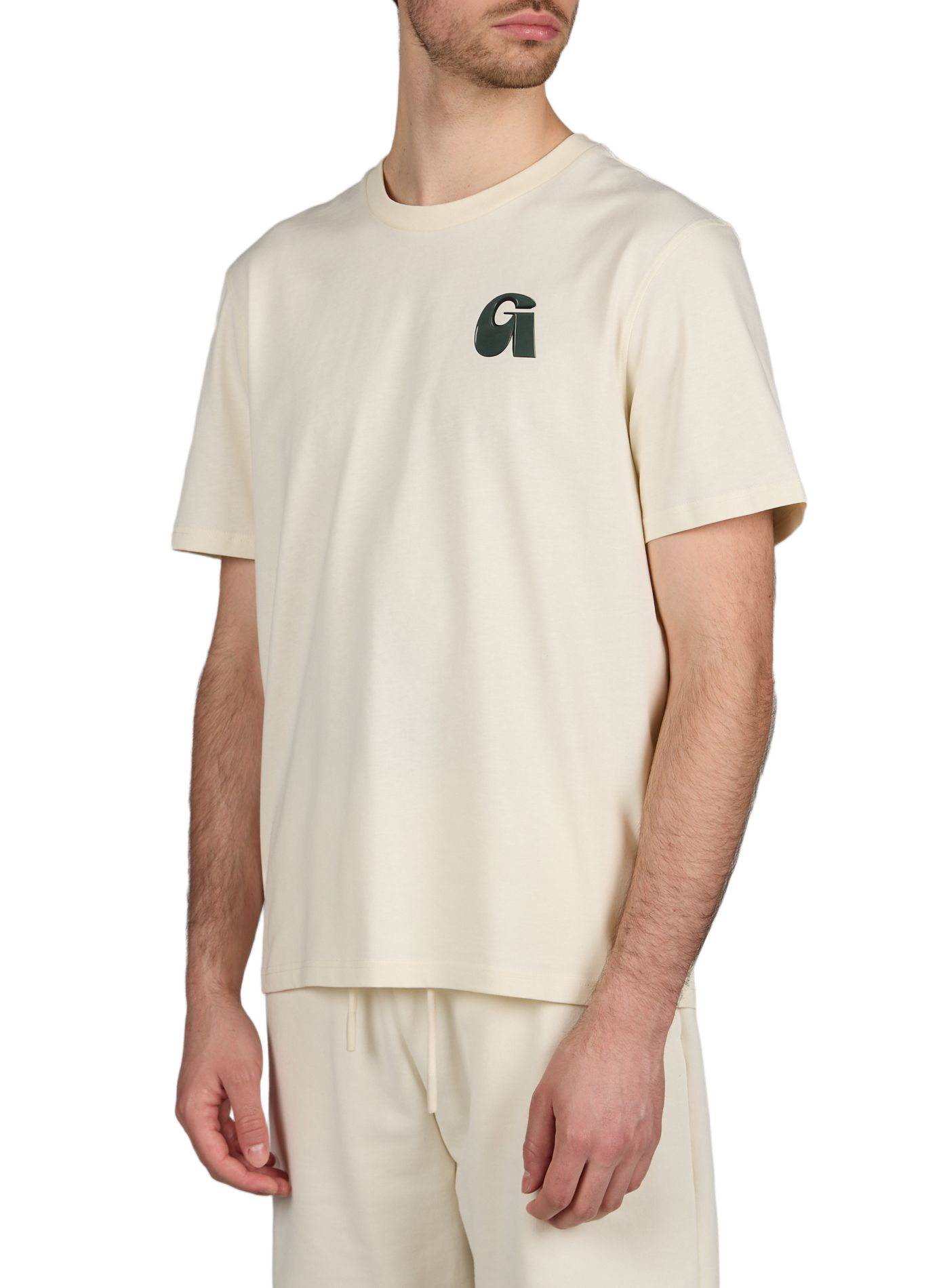 T-shirt imprimé Leonce en coton  GERTRUDE ET GASTON Beige