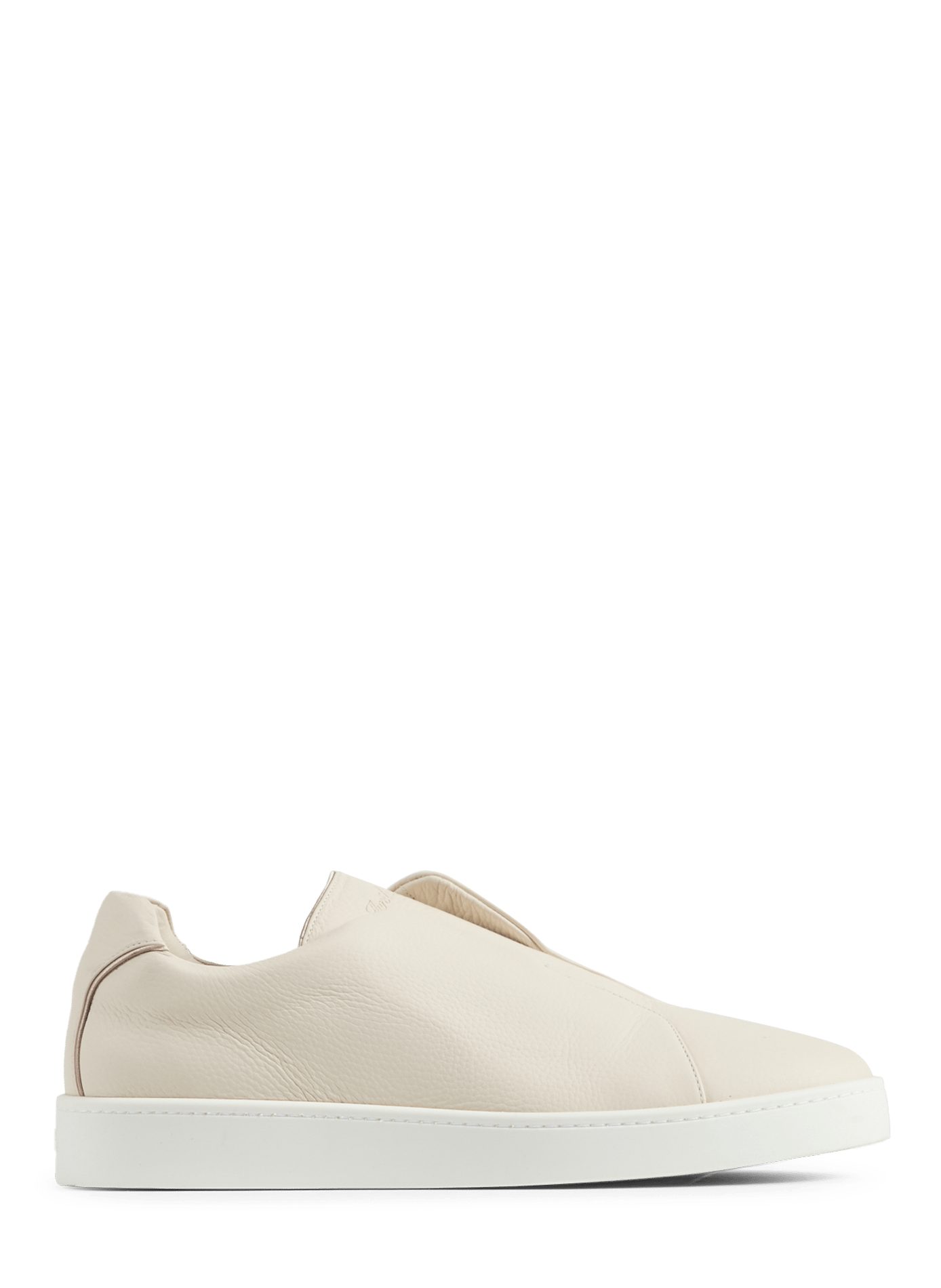 Zapatillas de cuero AURELIEN Beige