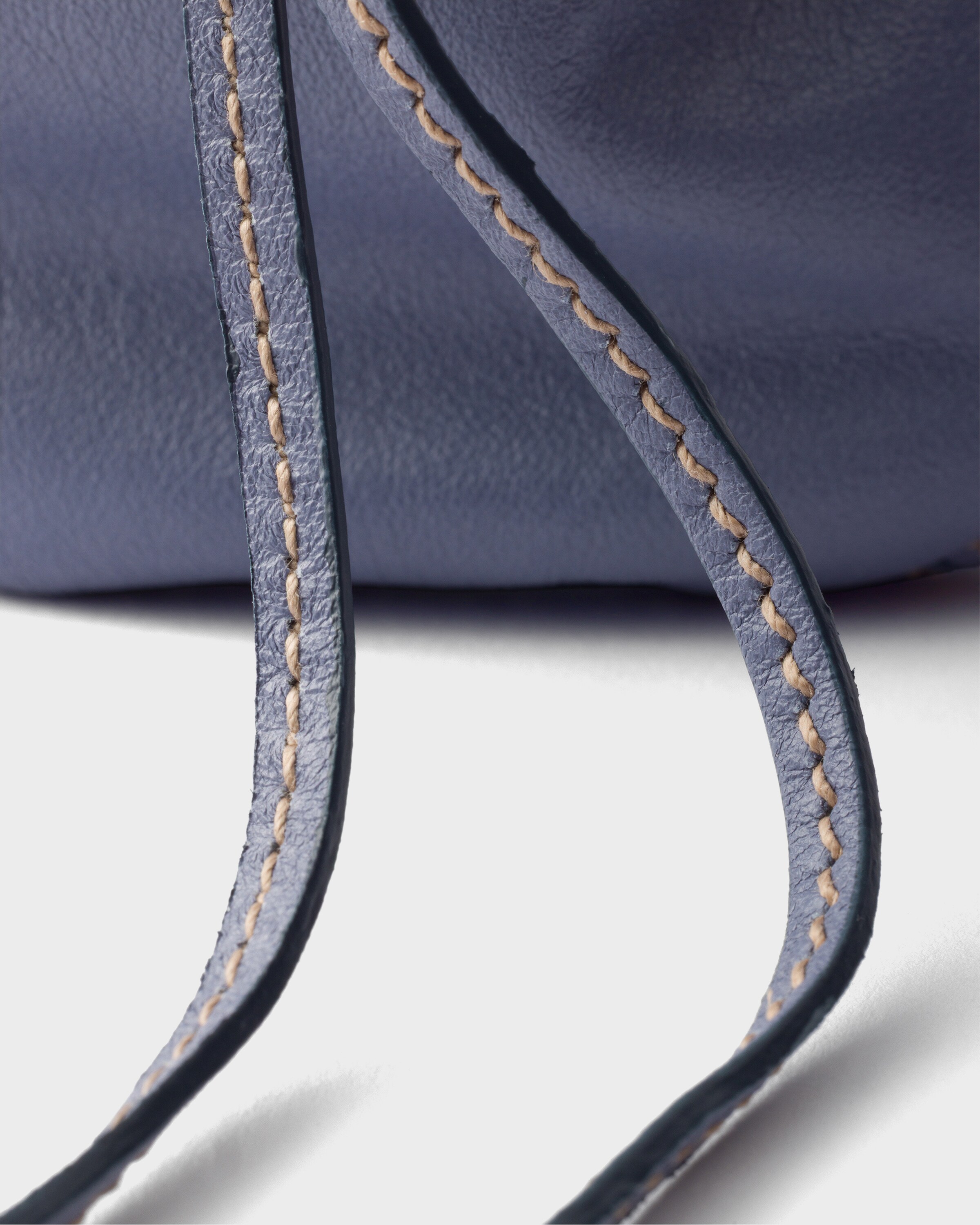 Petit sac prada karin en cuir PRADA Bleu