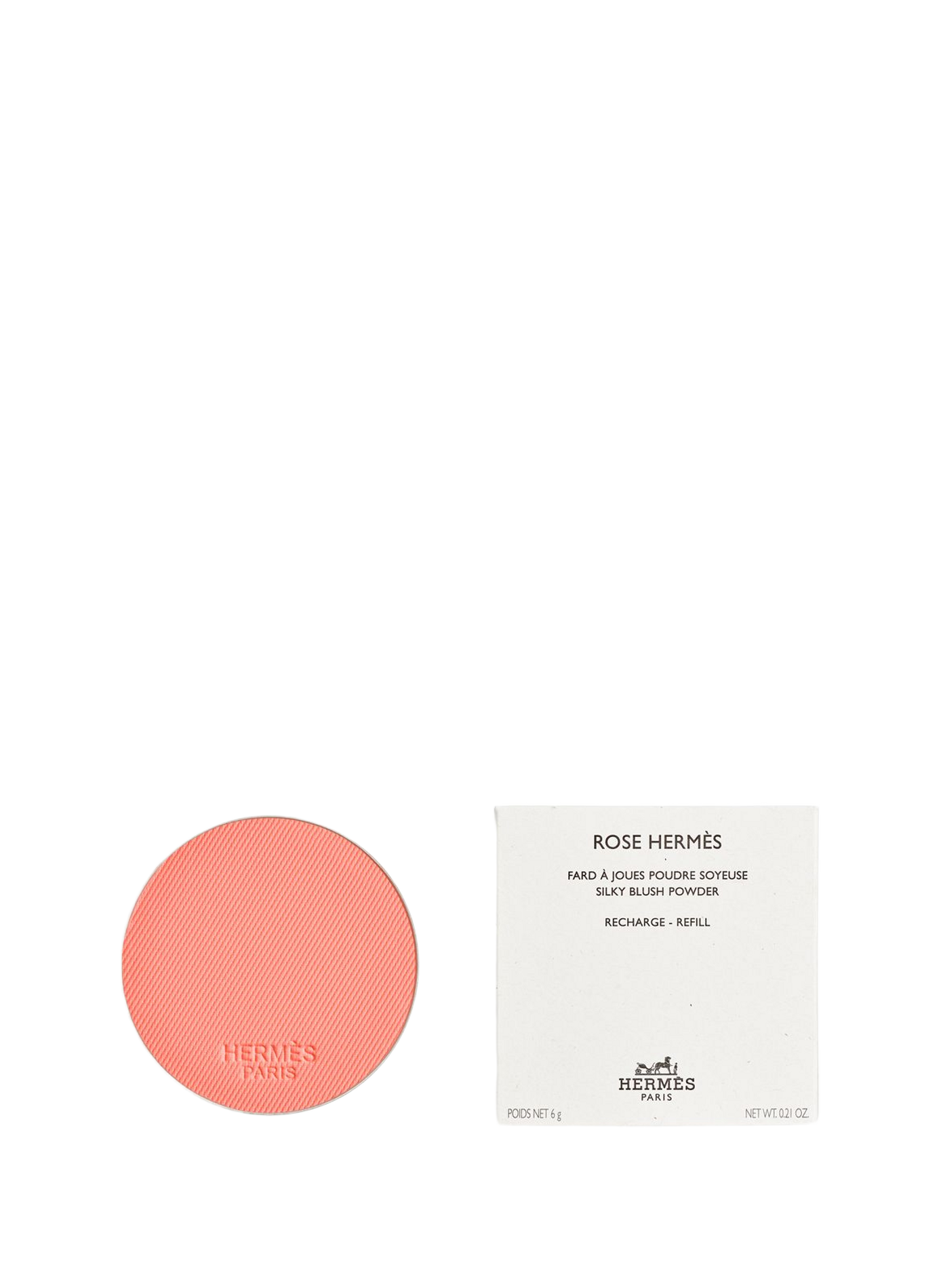 Rose Hermès, Nachfüllung für Seidenrouge, Rose Blush HERMÈS Rose blush