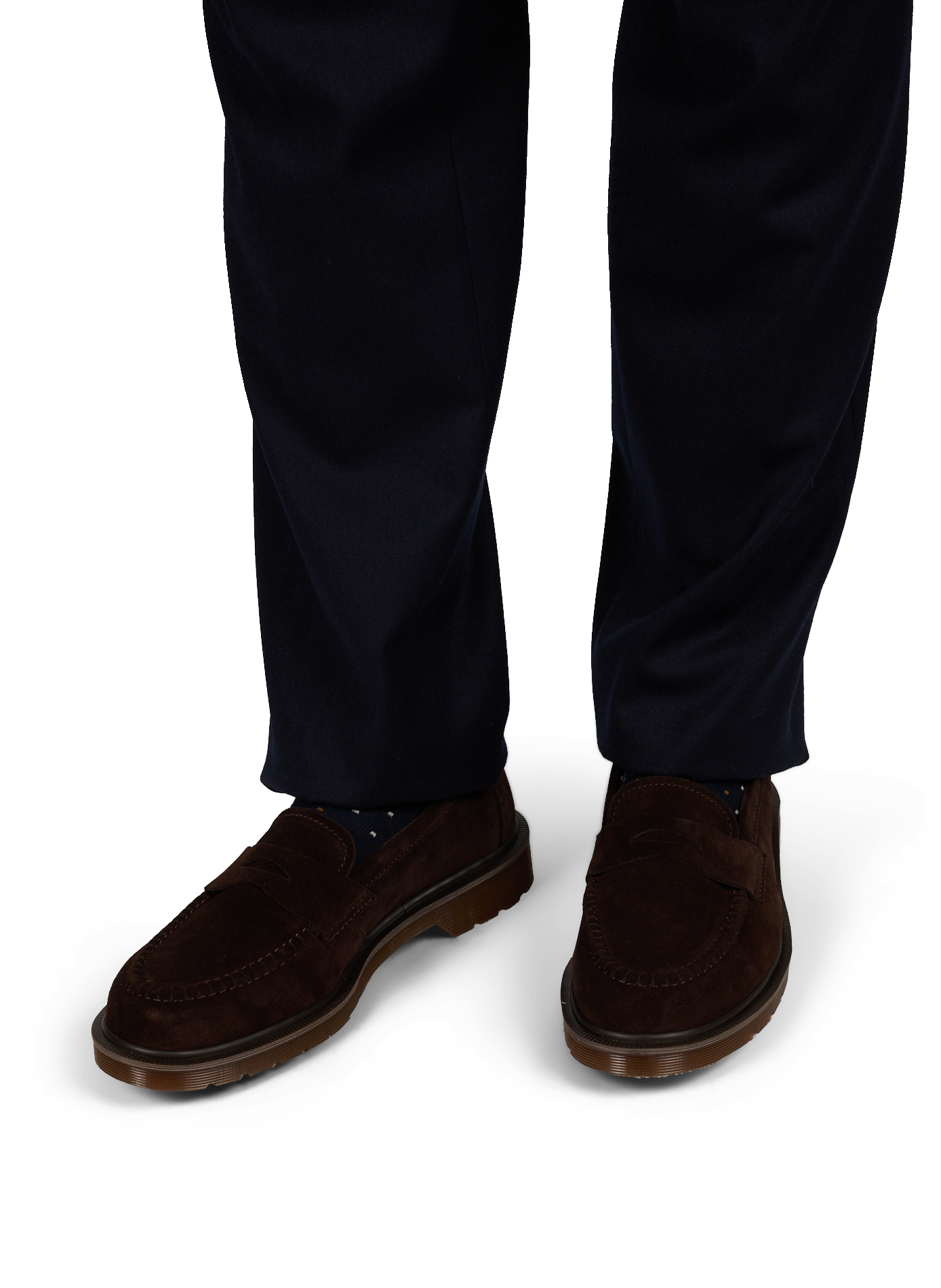 Leren mocassins DR. MARTENS Bruin