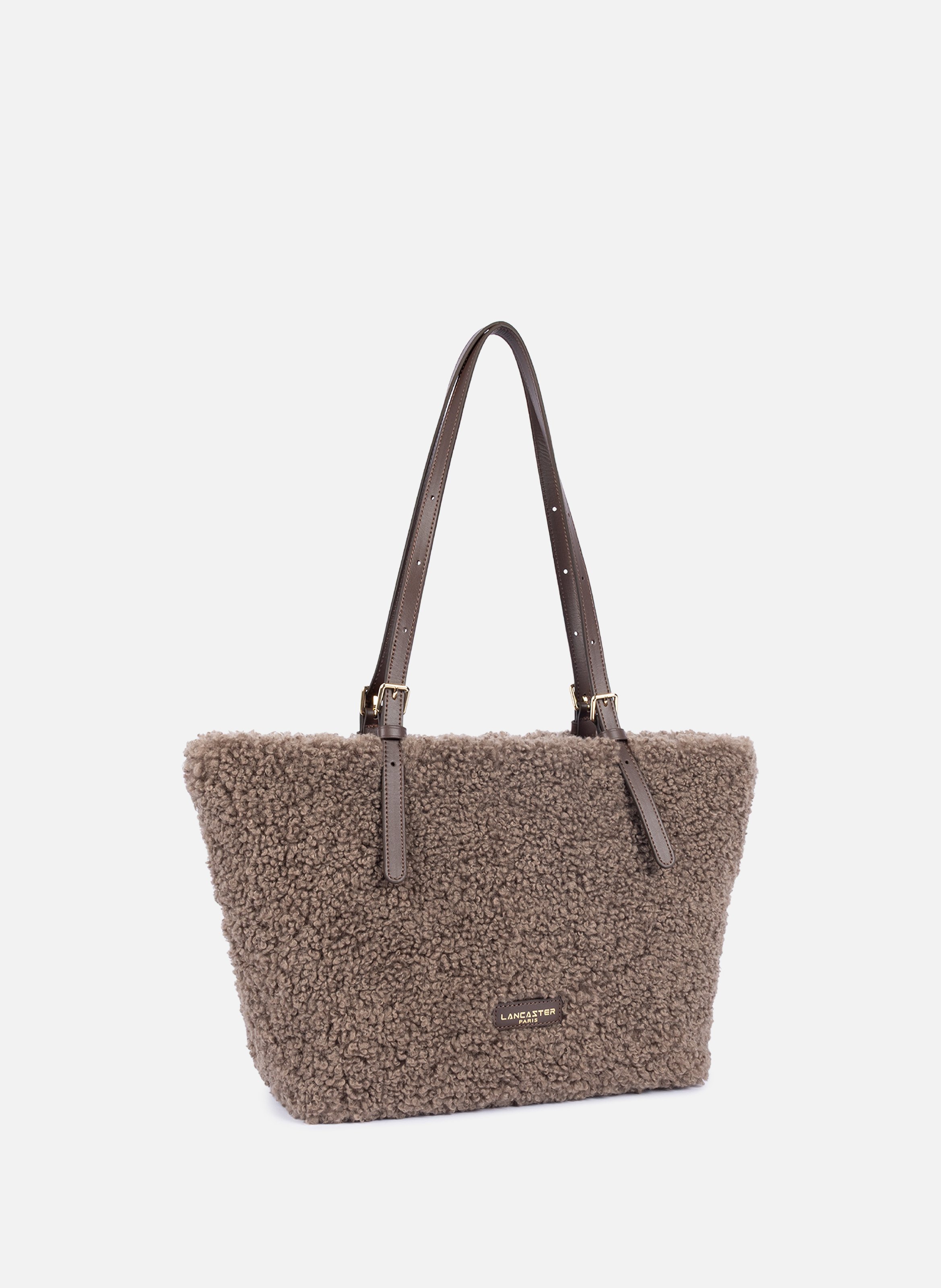 Sac cabas épaule - moumoute | Marron LANCASTER Femme