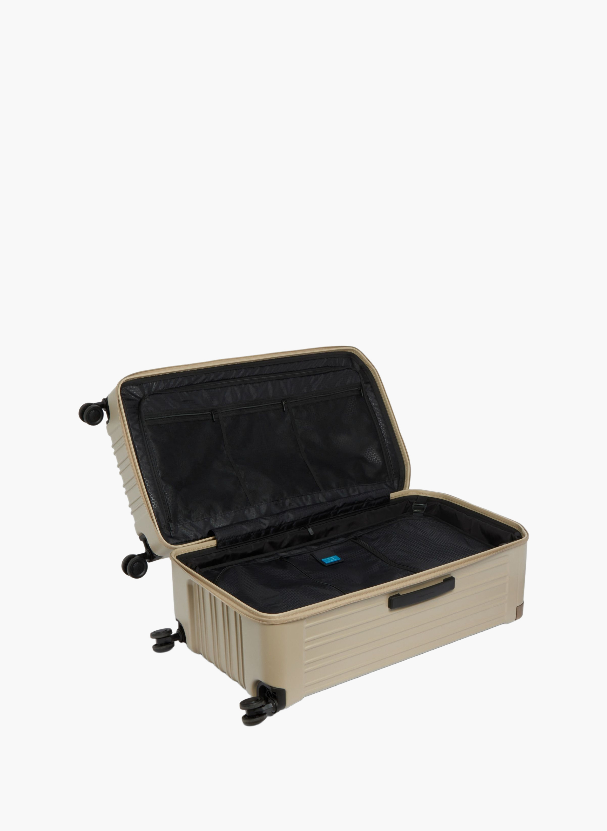 Valise soute à 4 roues format trunk PIQUADRO Beige