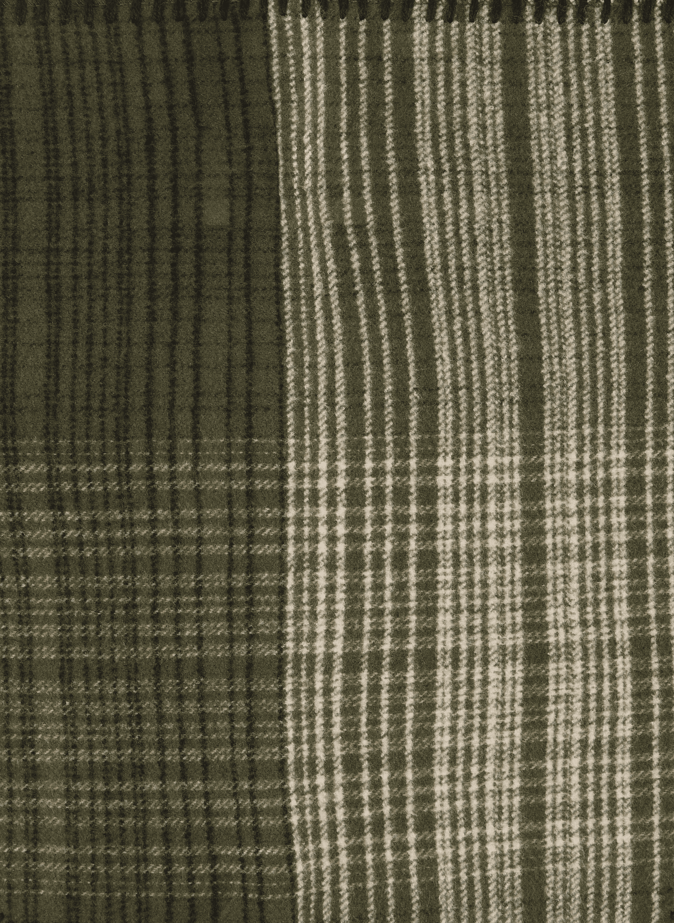Gestreifter Strickschal VILA Khaki