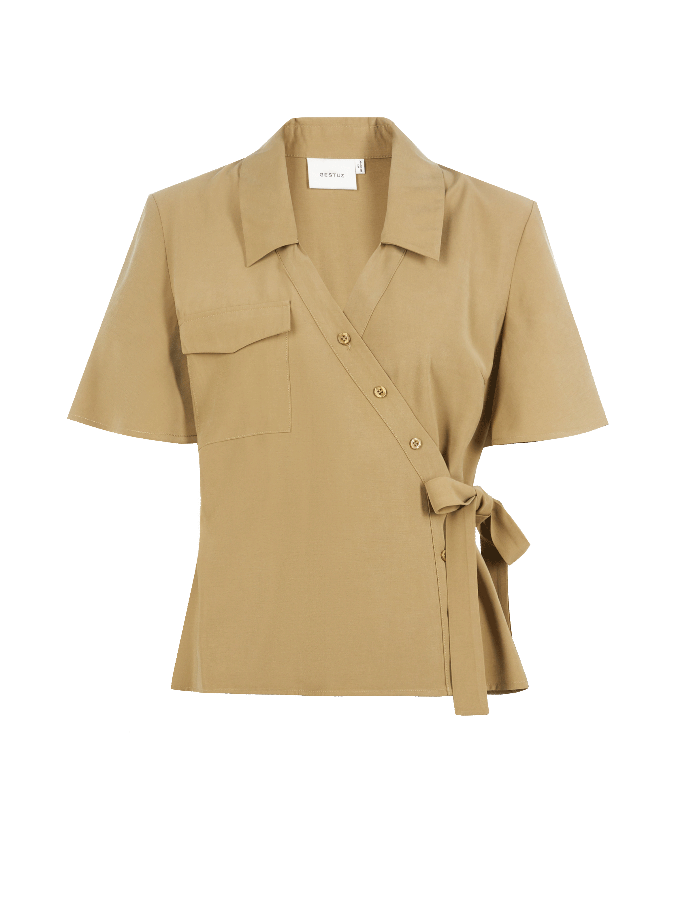 Chemisier cache-coeur