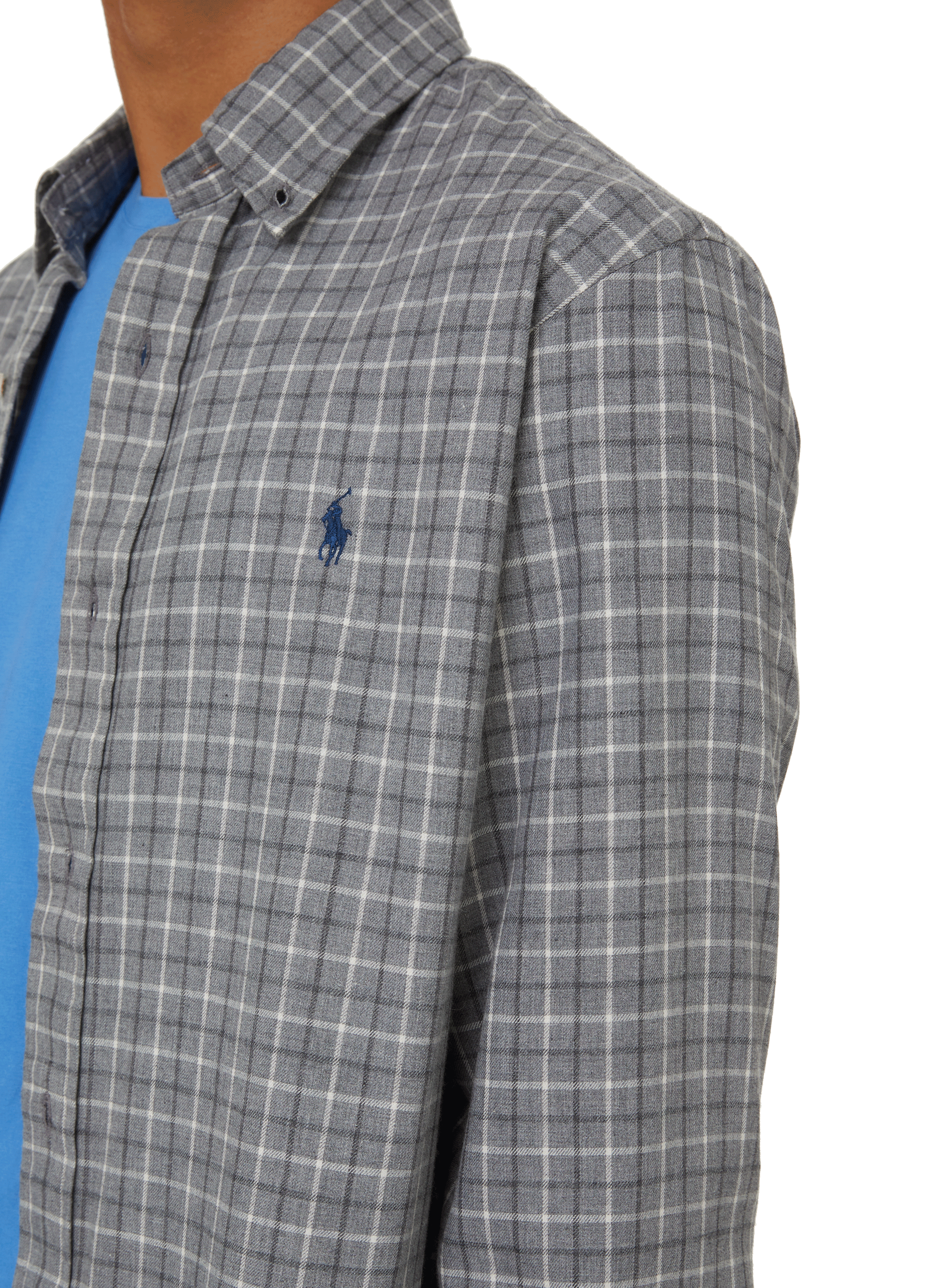 Chemise à carreaux POLO RALPH LAUREN Gris