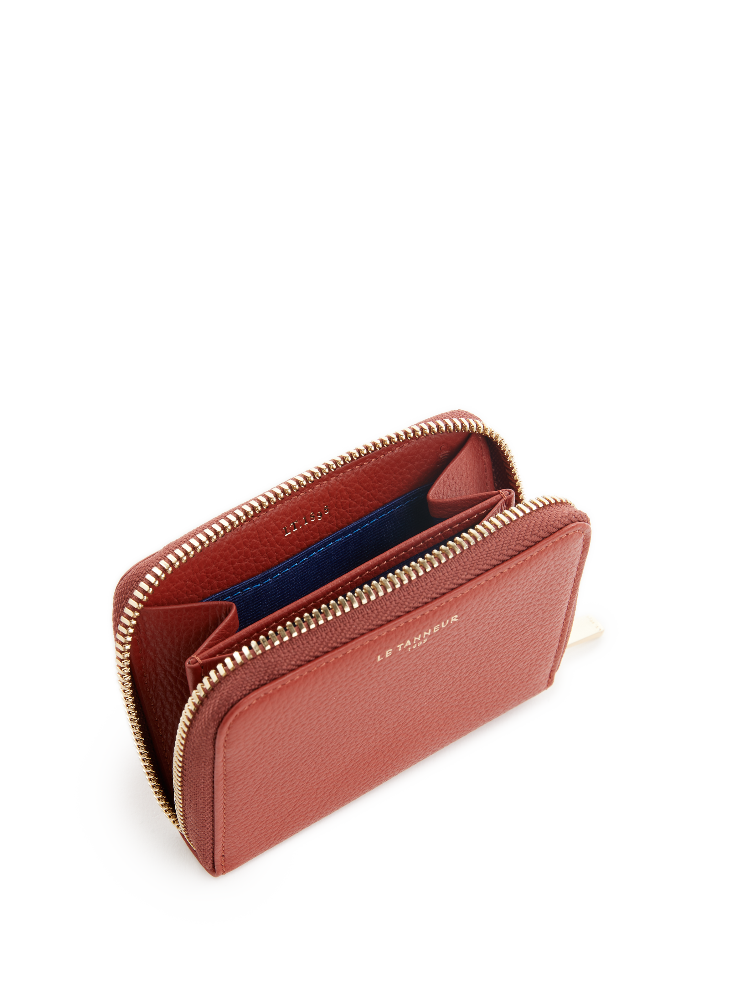 Porte monnaie Emilie en cuir grainé