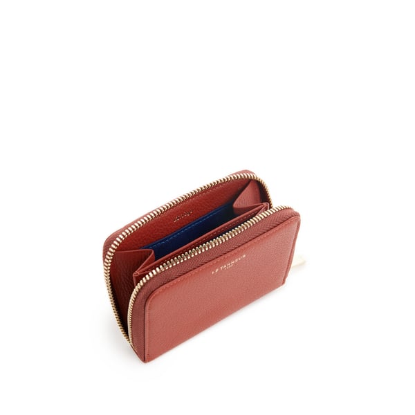 Porte monnaie Emilie en cuir grainé