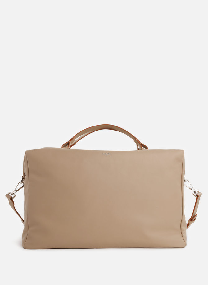 Leather travel bag LANCEL