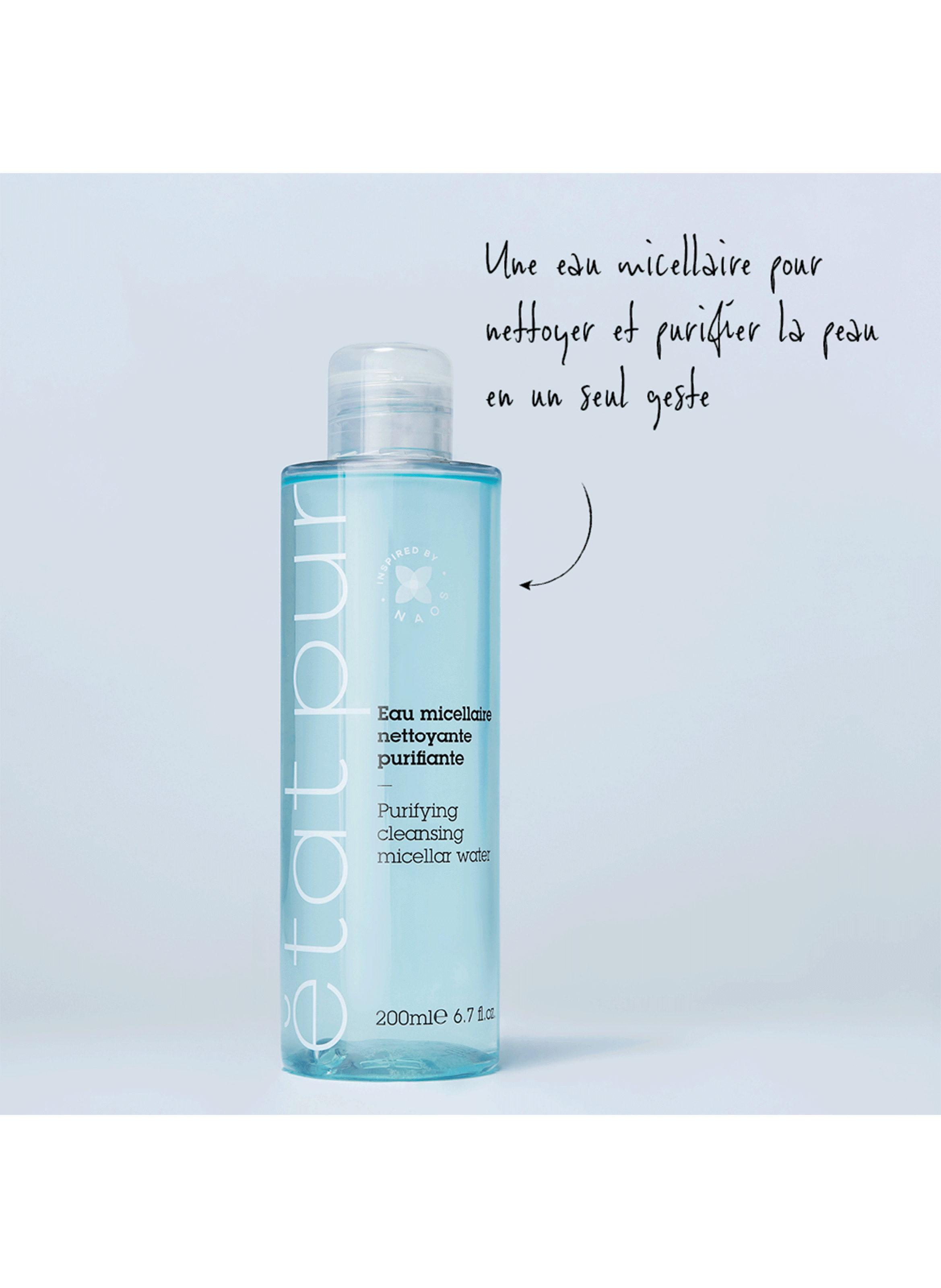 L'eau micellaire nettoyante purifiante ETAT PUR No color