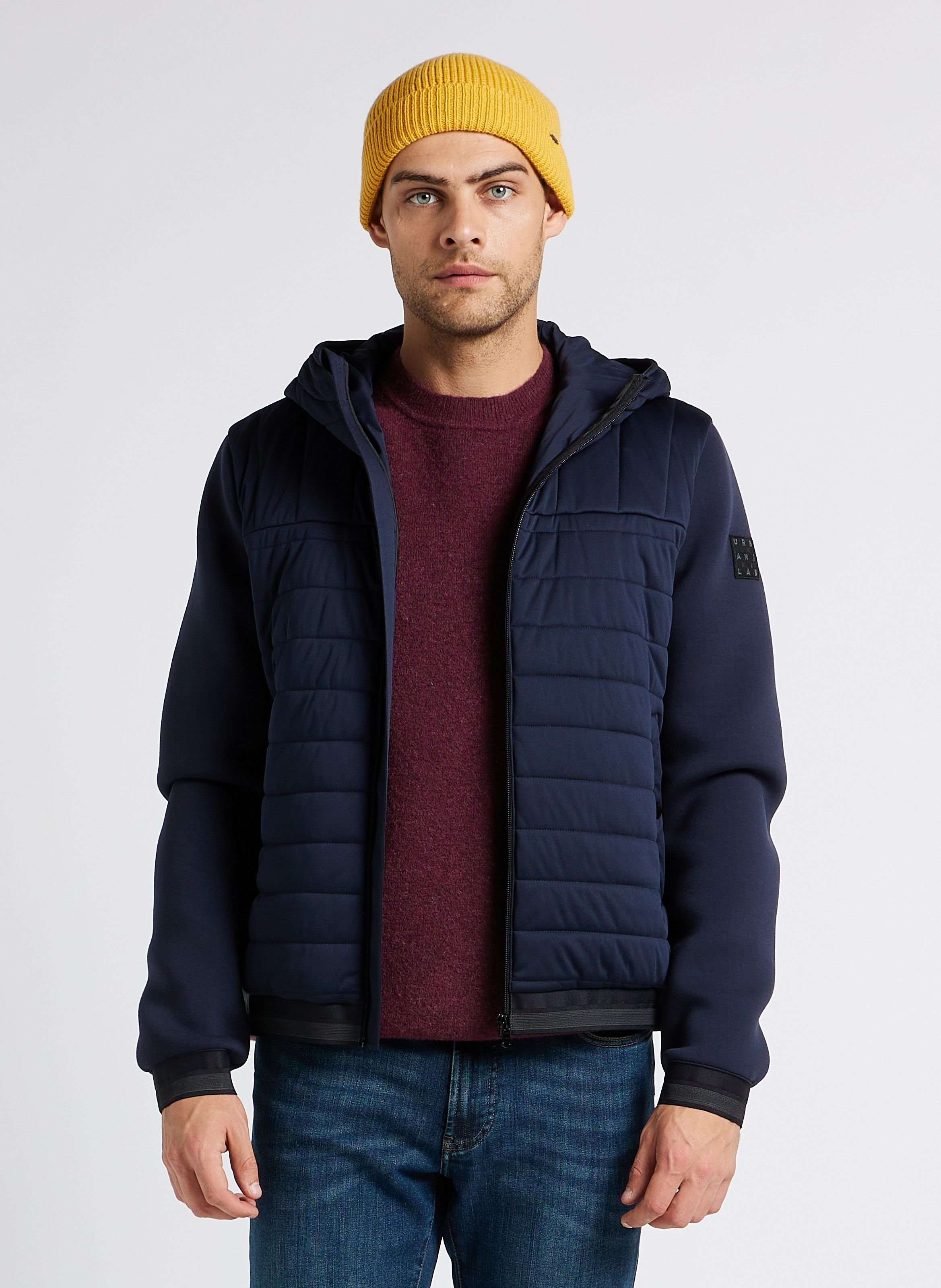 Veste Matelassée IKKS Bleu Marine - Taille 2XL - Pour Homme - Occasion Très Bon état