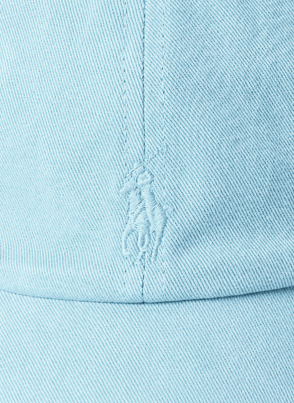 Casquette brodée en coton POLO RALPH LAUREN Bleu