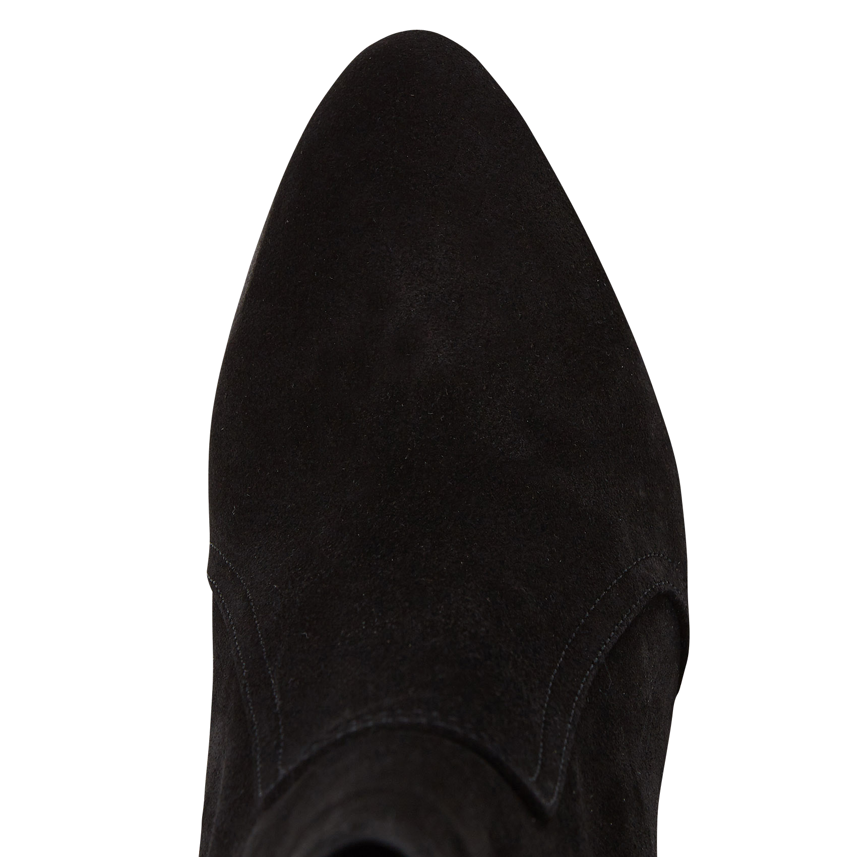 Bottines à talons aiguilles en cuir caitlin BA&SH Noir