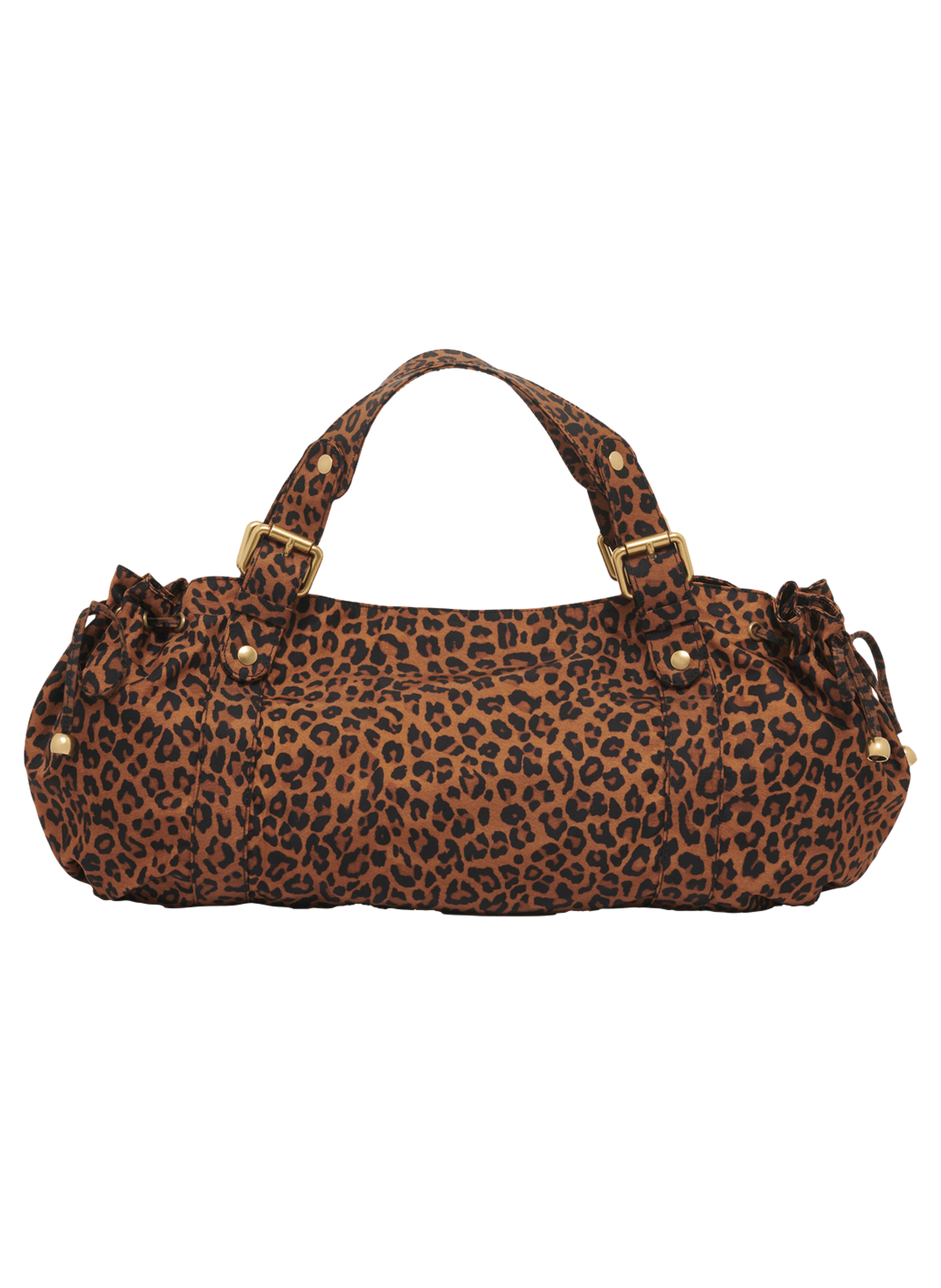 Sac à main en toile nylon léopard- 24h GERARD DAREL Orange