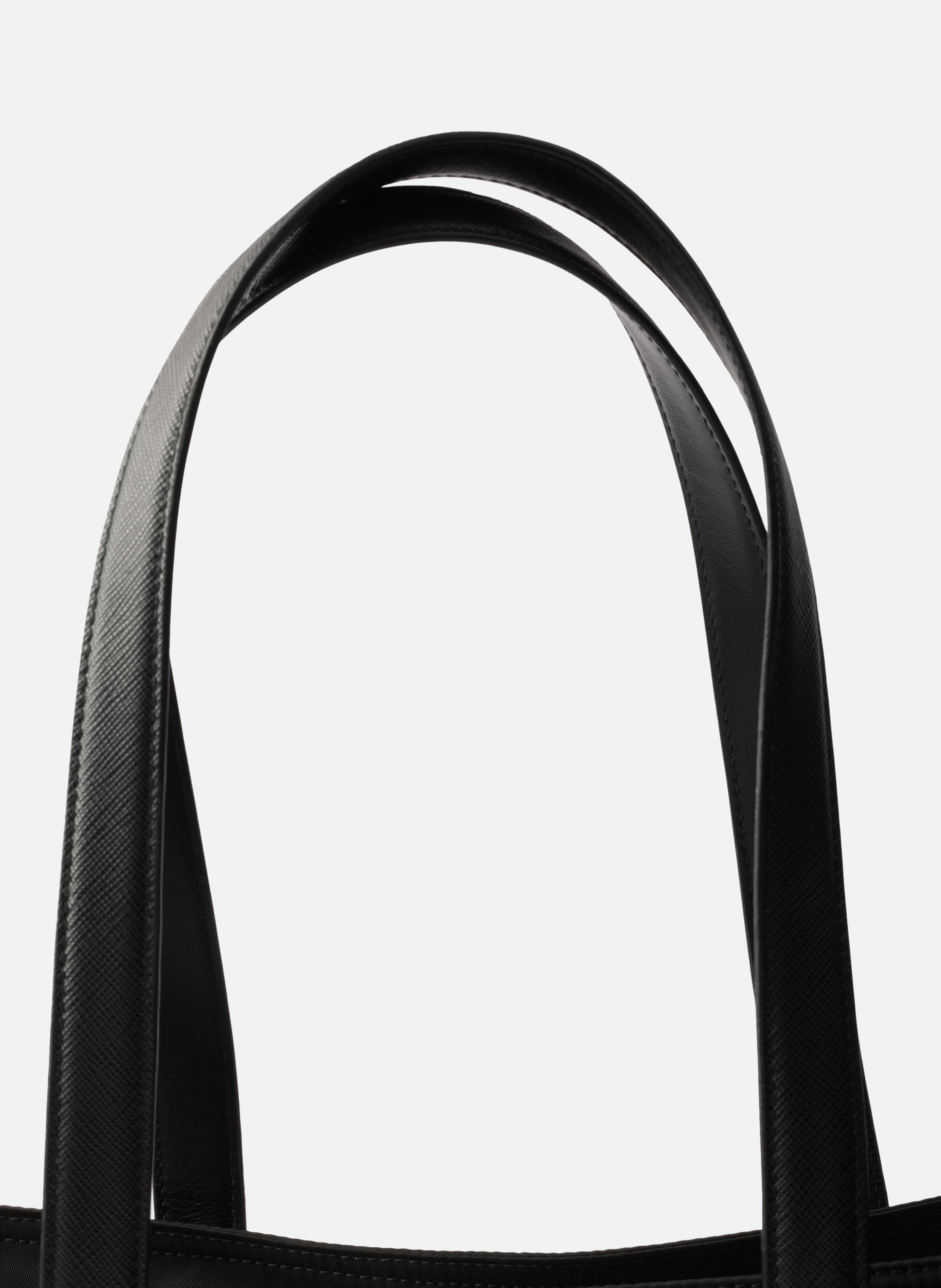 Cabas prada re-edition 1978 en re-nylon et cuir sa PRADA Noir