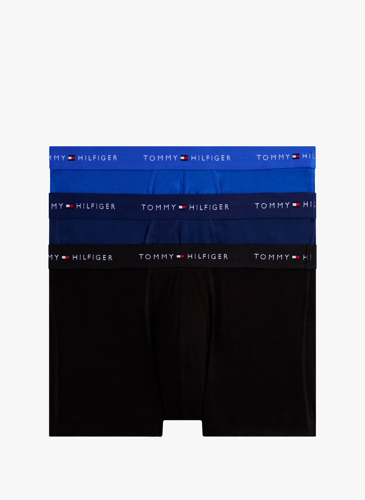 Tommy Hilfiger Lot De Trois Boxers En Coton Mélangé In Multi