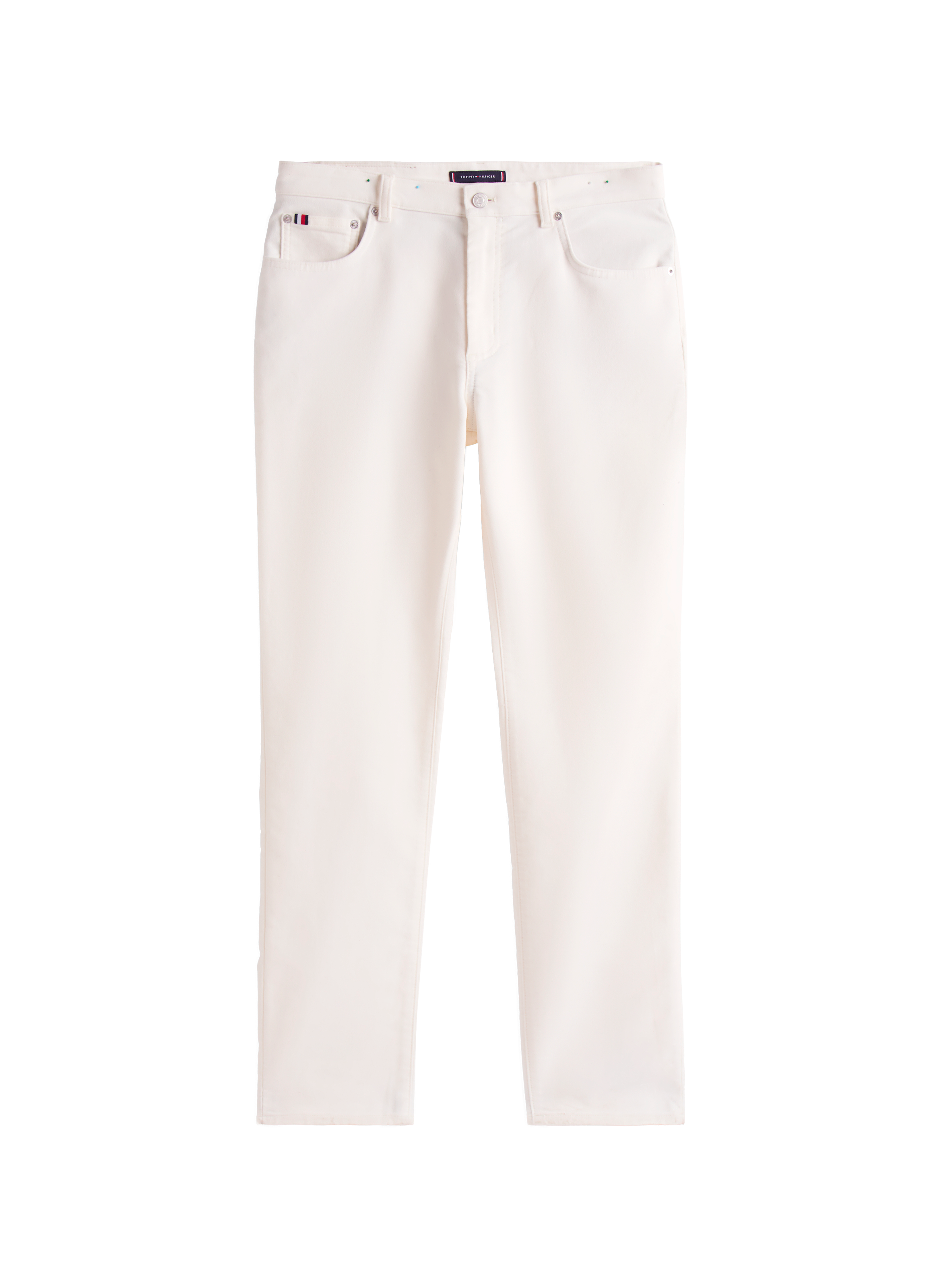 Denton straight pants TOMMY HILFIGER White