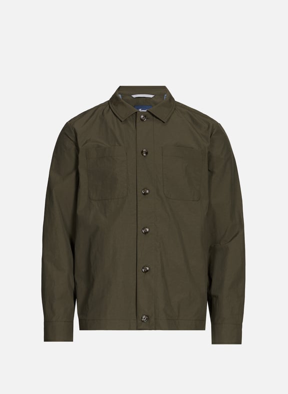 Straight-cut jacket Khaki by FACONNABLE FACONNABLE Straight-cut jacket Khaki