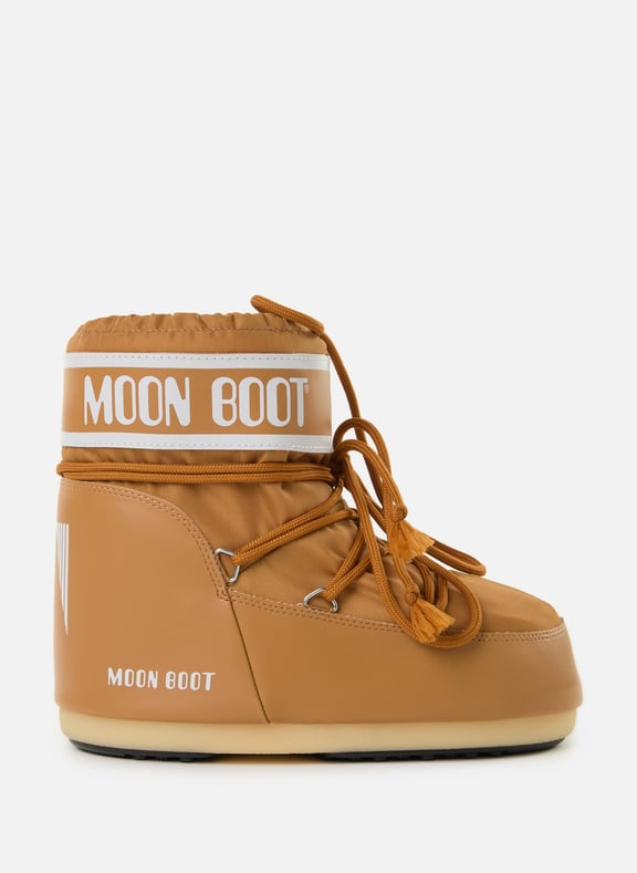 Bottines Icon Low Nylon Marron by MOON BOOT MOON BOOT Bottines Icon Low Nylon Marron