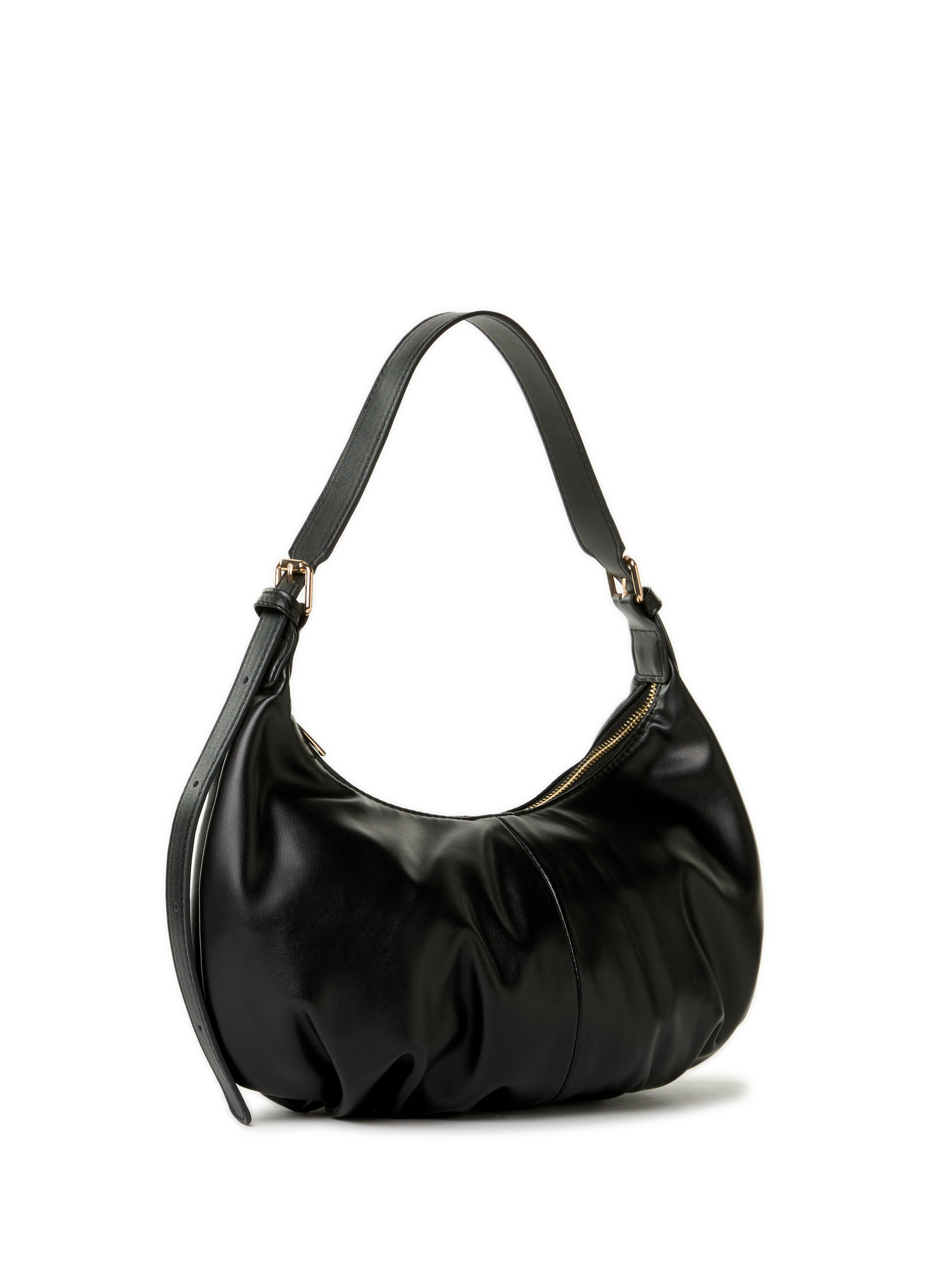 Sac à bandoulière uni AU PRINTEMPS PARIS Noir