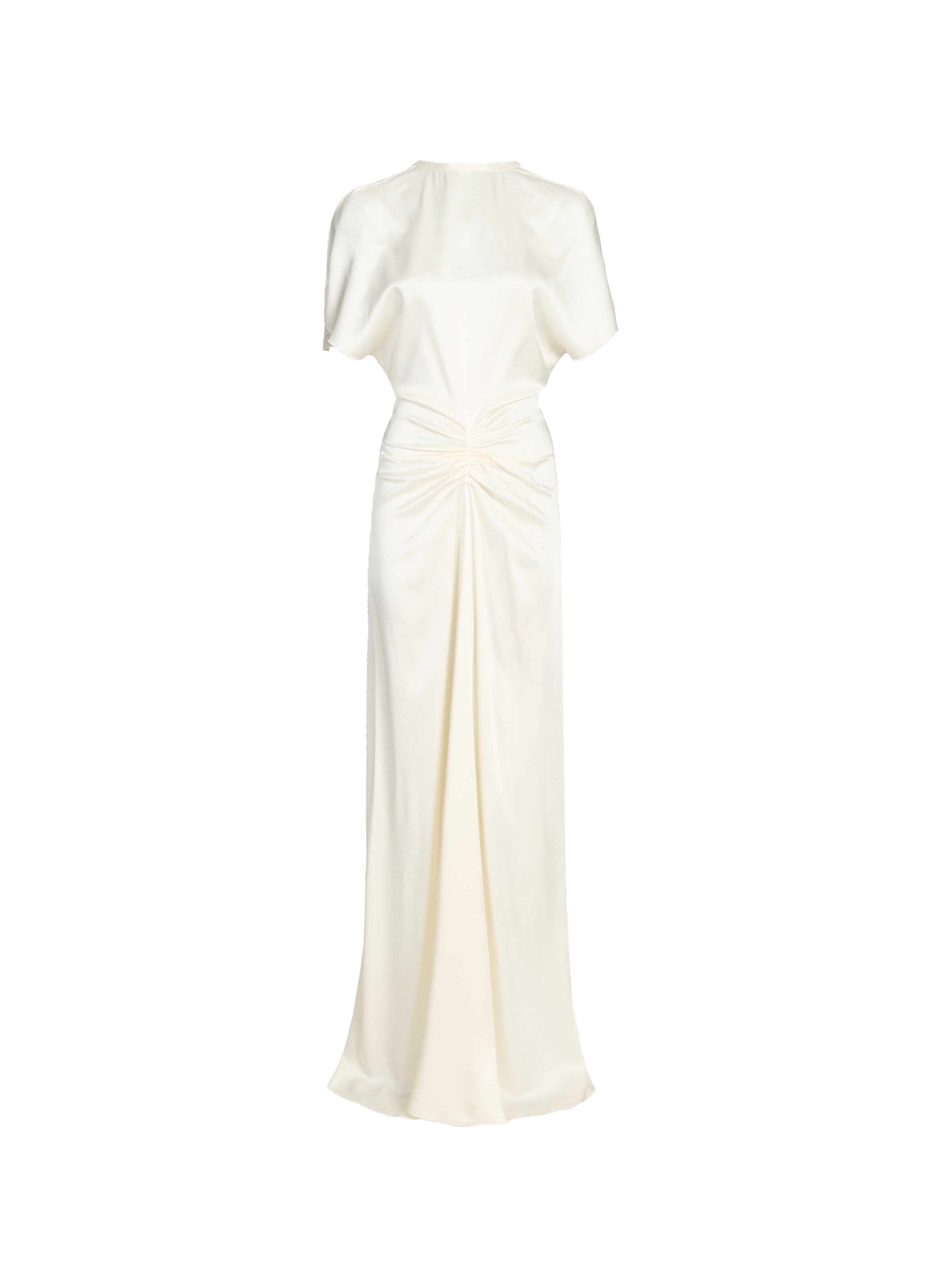 Flowing maxi dress VICTORIA BECKHAM Beige
