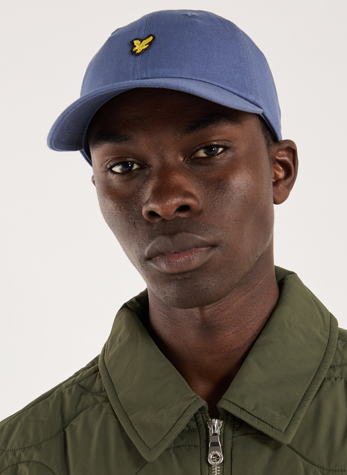 Embroidered cotton baseball cap LYLE & SCOTT Purple