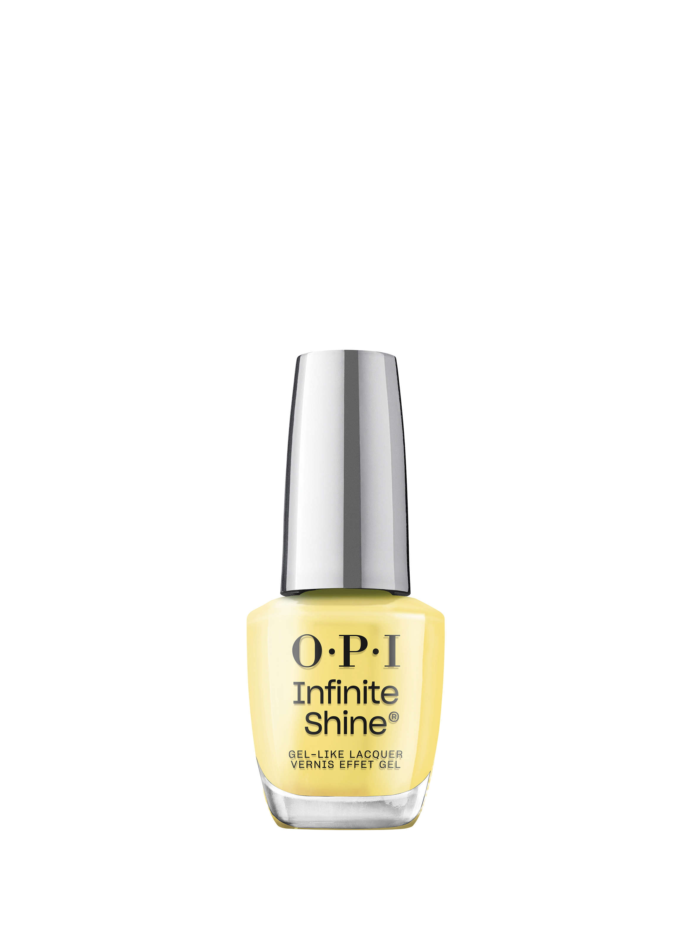 OPI It's Always Stunny
Infinite Shine
Long-lasting gel effect nail polish Jaune