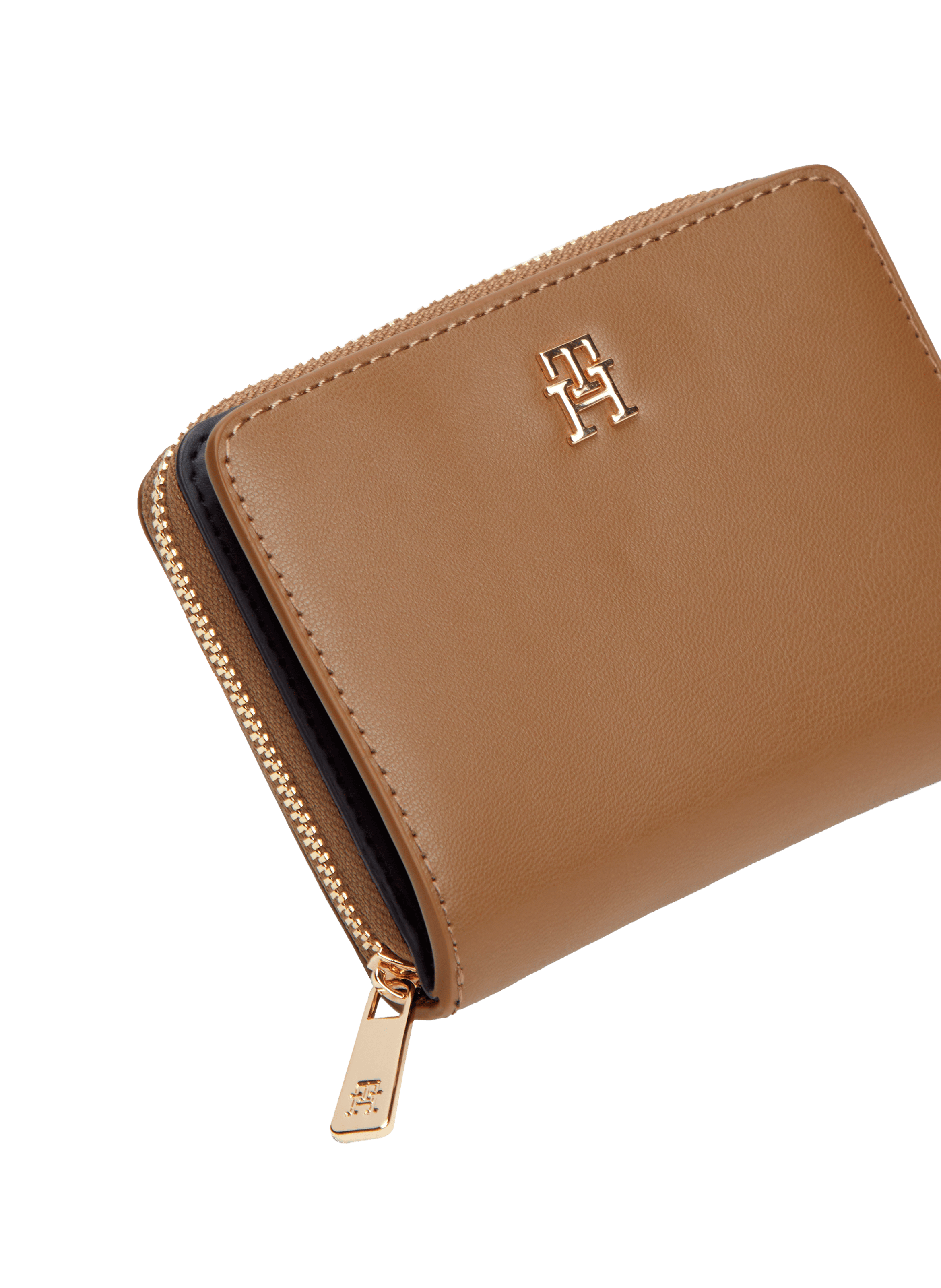 Portefeuille à logo TOMMY HILFIGER Marron