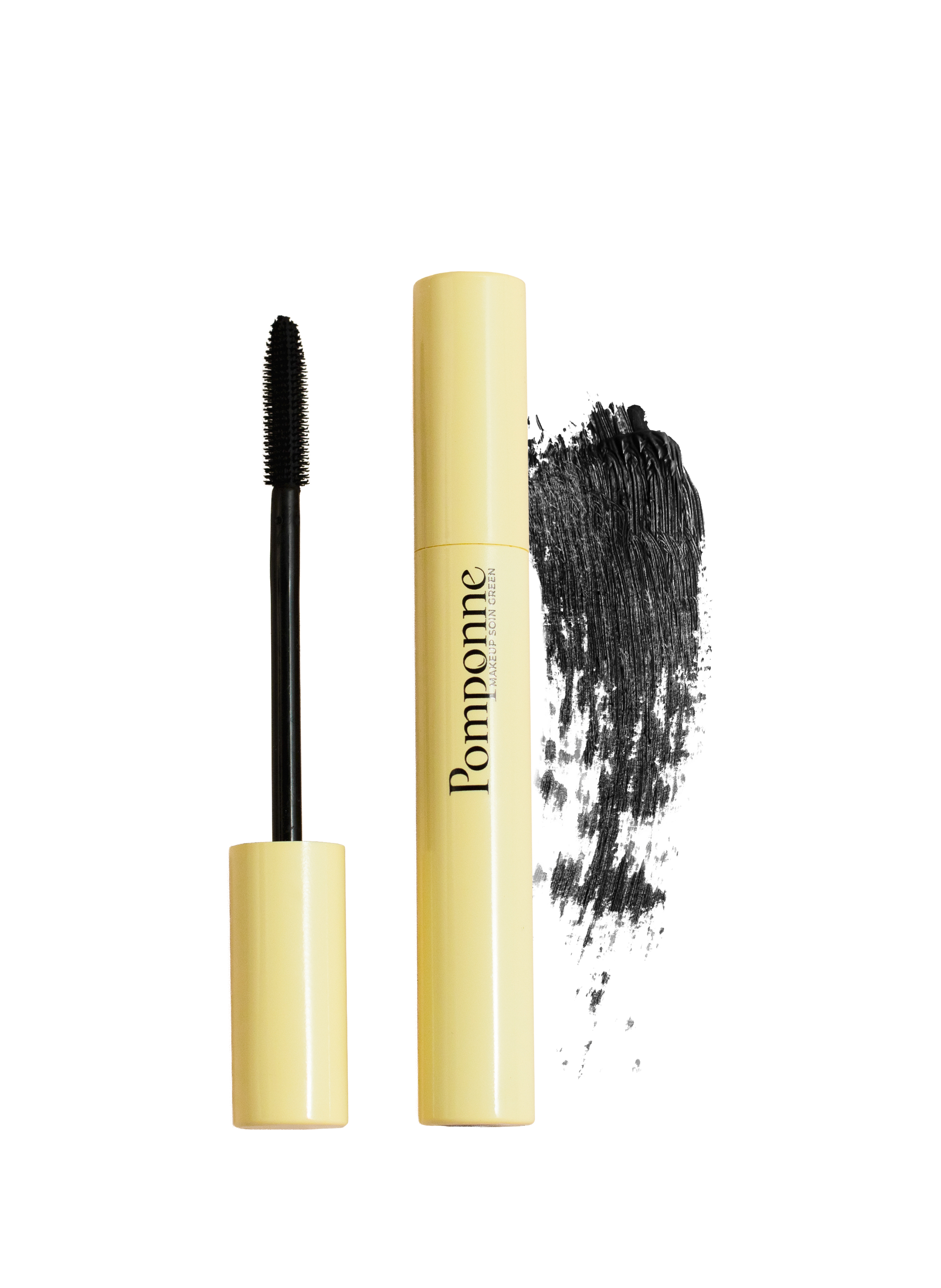 &quot;Iconic&quot; Fur Pouch: Hibiscus Balm &amp; Blush + Black Mascara POMPONNE No color