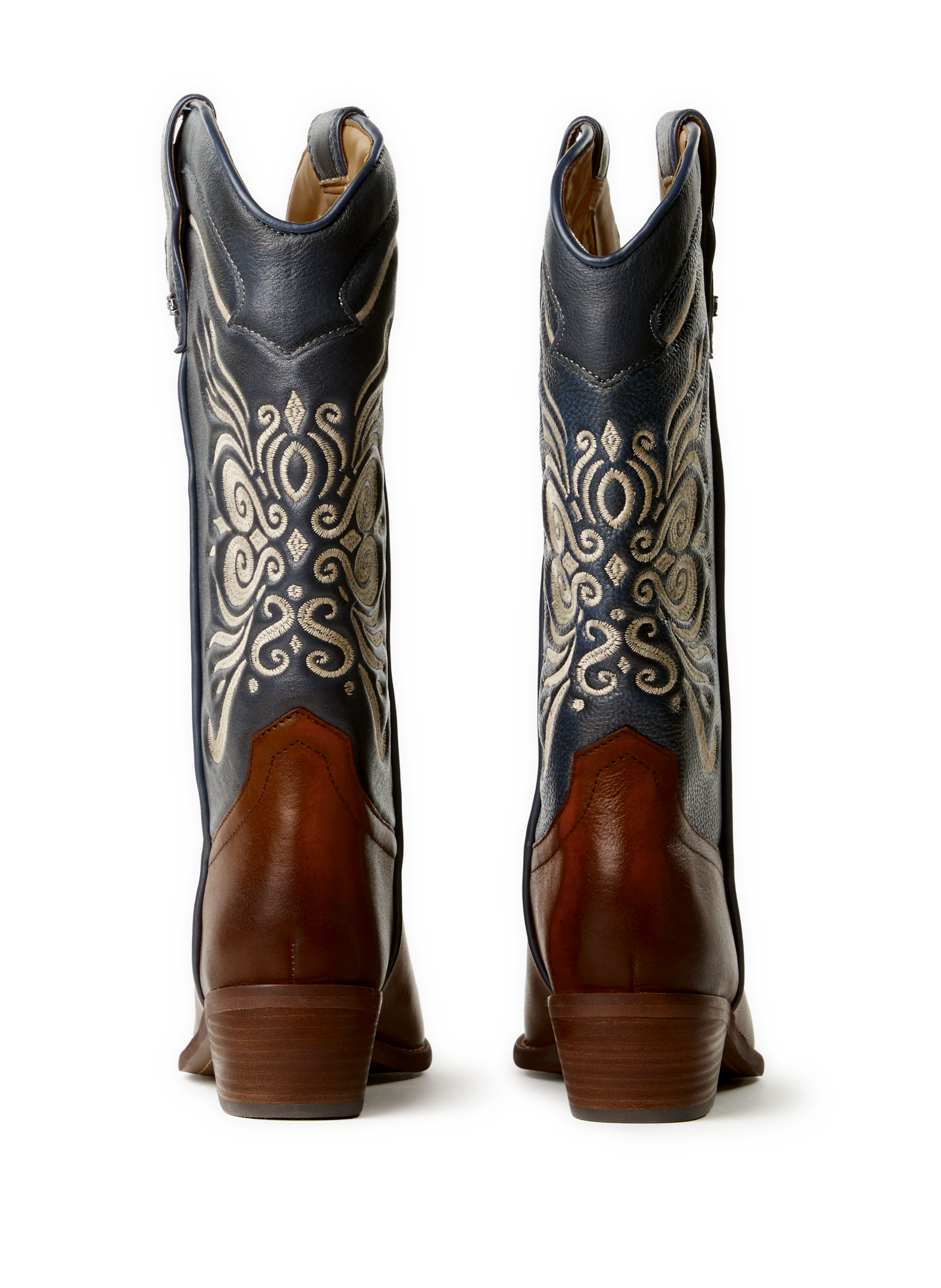 Botttes en cuir SAM EDELMAN Marron