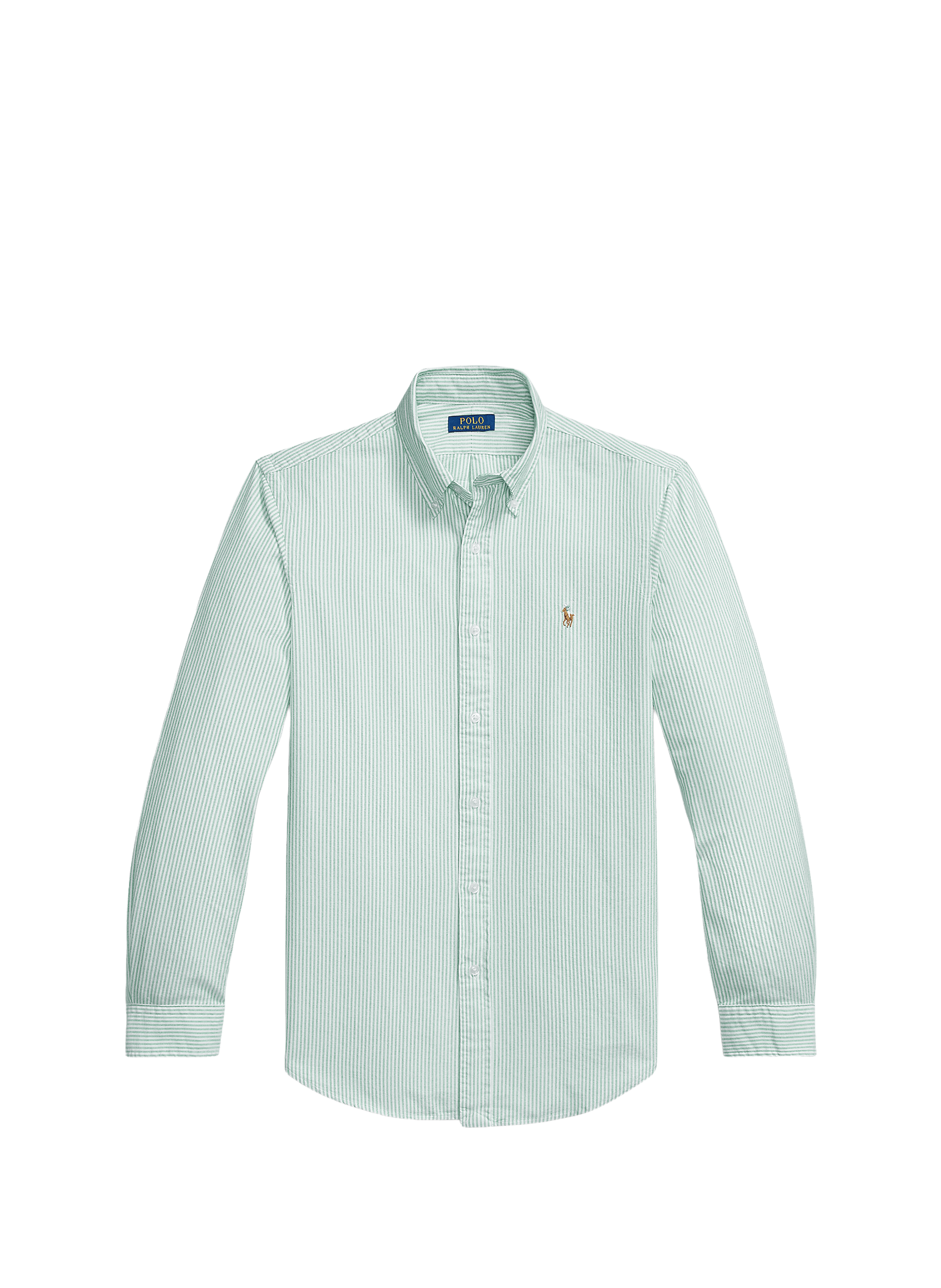 Chemise à rayures en coton  POLO RALPH LAUREN Vert